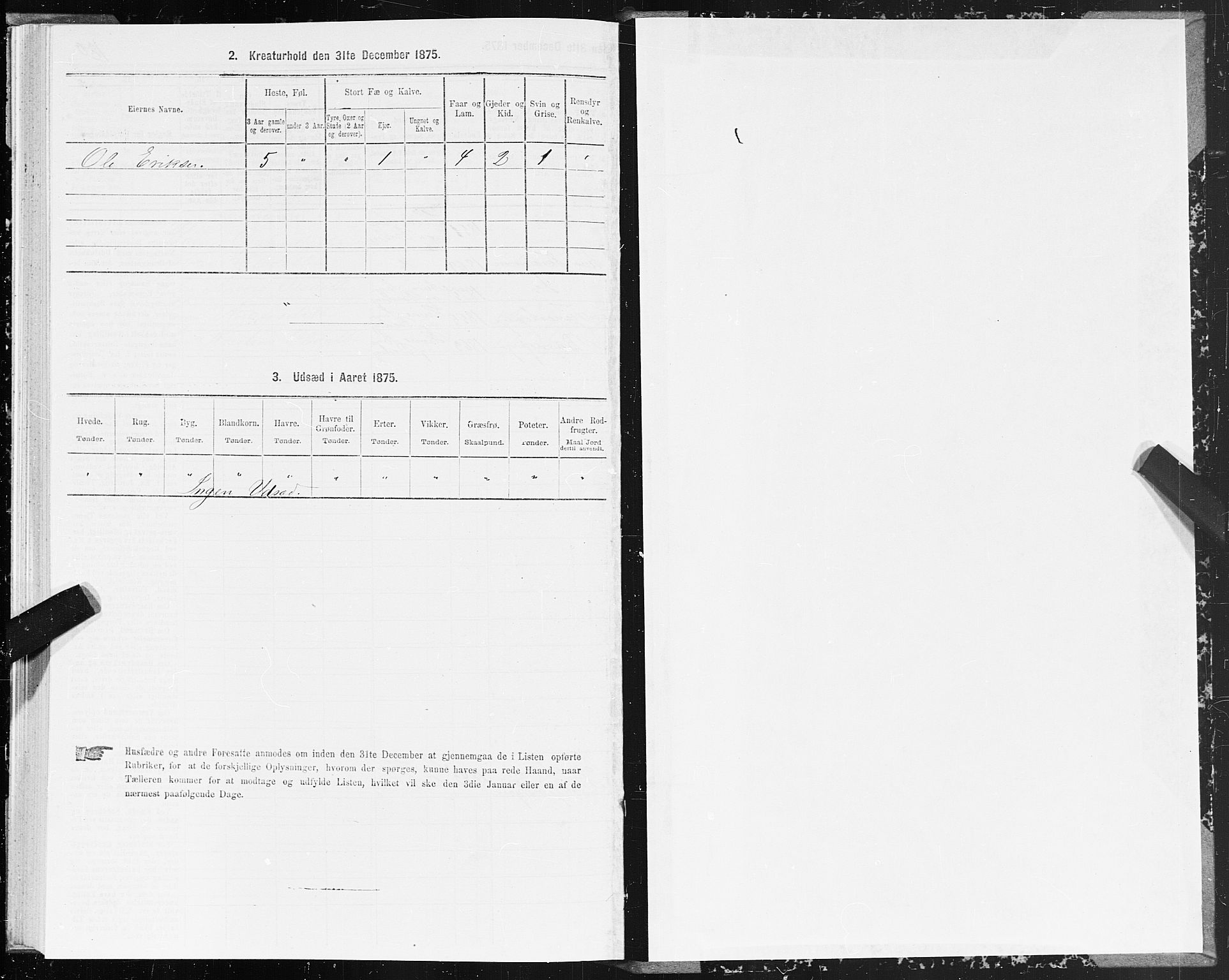 SAT, Folketelling 1875 for 1569P Aure prestegjeld, 1875