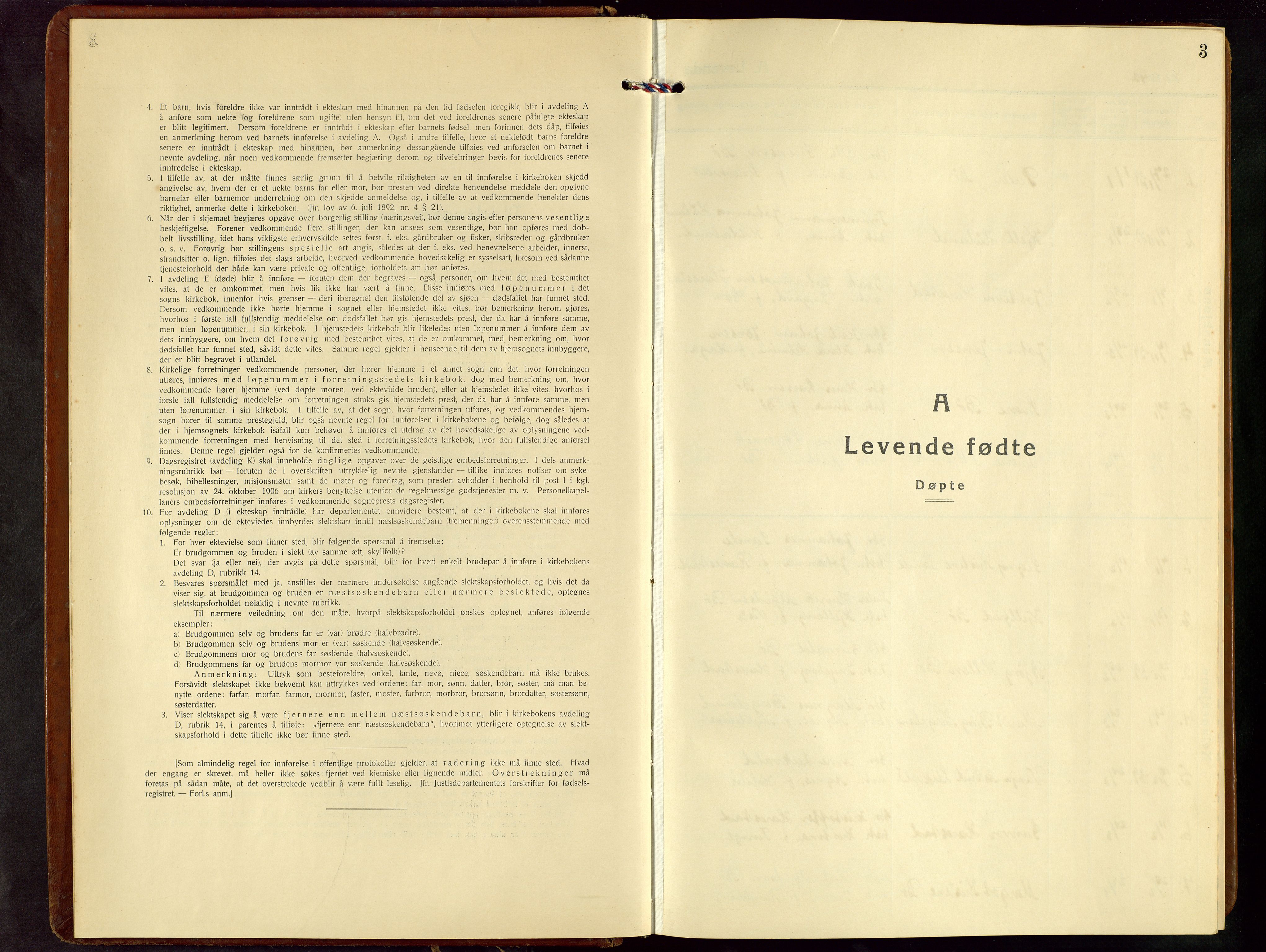 Hetland sokneprestkontor, AV/SAST-A-101826/30/30BB/L0015: Klokkerbok nr. B 15, 1940-1955, s. 3