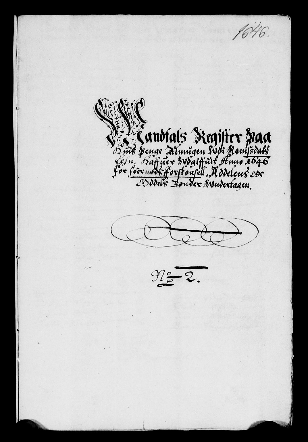 Rentekammeret inntil 1814, Reviderte regnskaper, Lensregnskaper, AV/RA-EA-5023/R/Rb/Rbw/L0088: Trondheim len, 1646