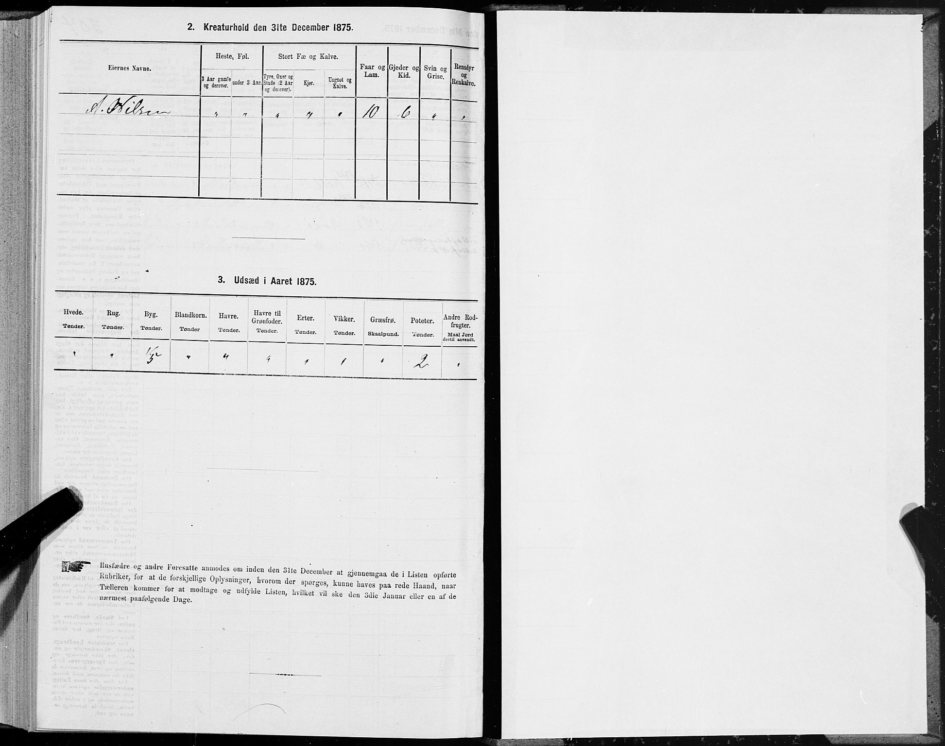 SAT, Folketelling 1875 for 1836P Rødøy prestegjeld, 1875