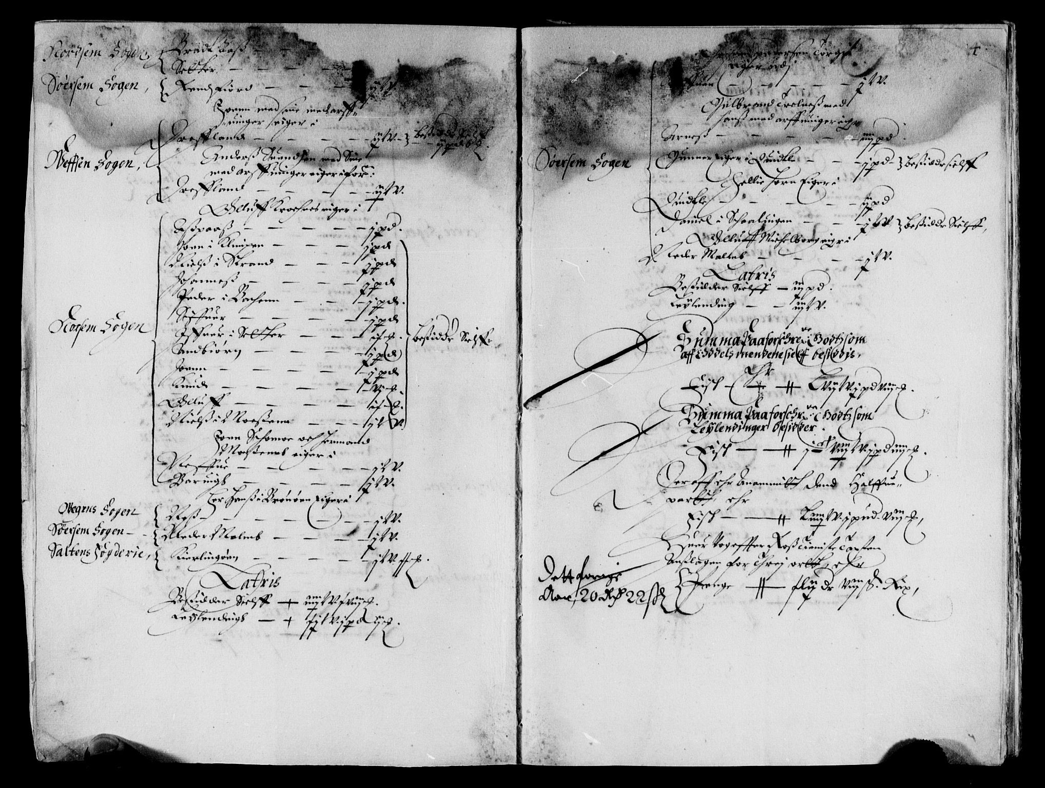 Rentekammeret inntil 1814, Reviderte regnskaper, Lensregnskaper, AV/RA-EA-5023/R/Rb/Rbz/L0036: Nordlandenes len, 1649-1650
