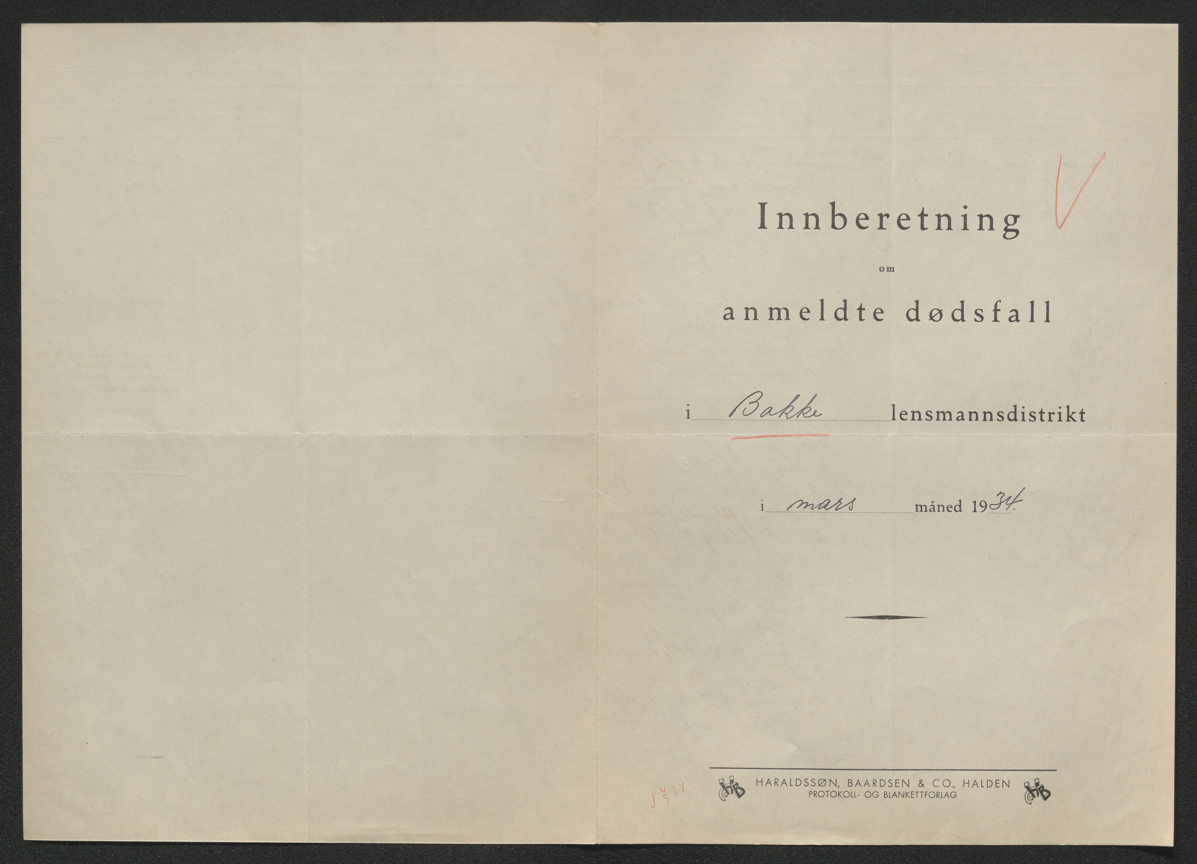 Eiker, Modum og Sigdal sorenskriveri, SAKO/A-123/H/Ha/Hab/L0049: Dødsfallsmeldinger, 1934, s. 233
