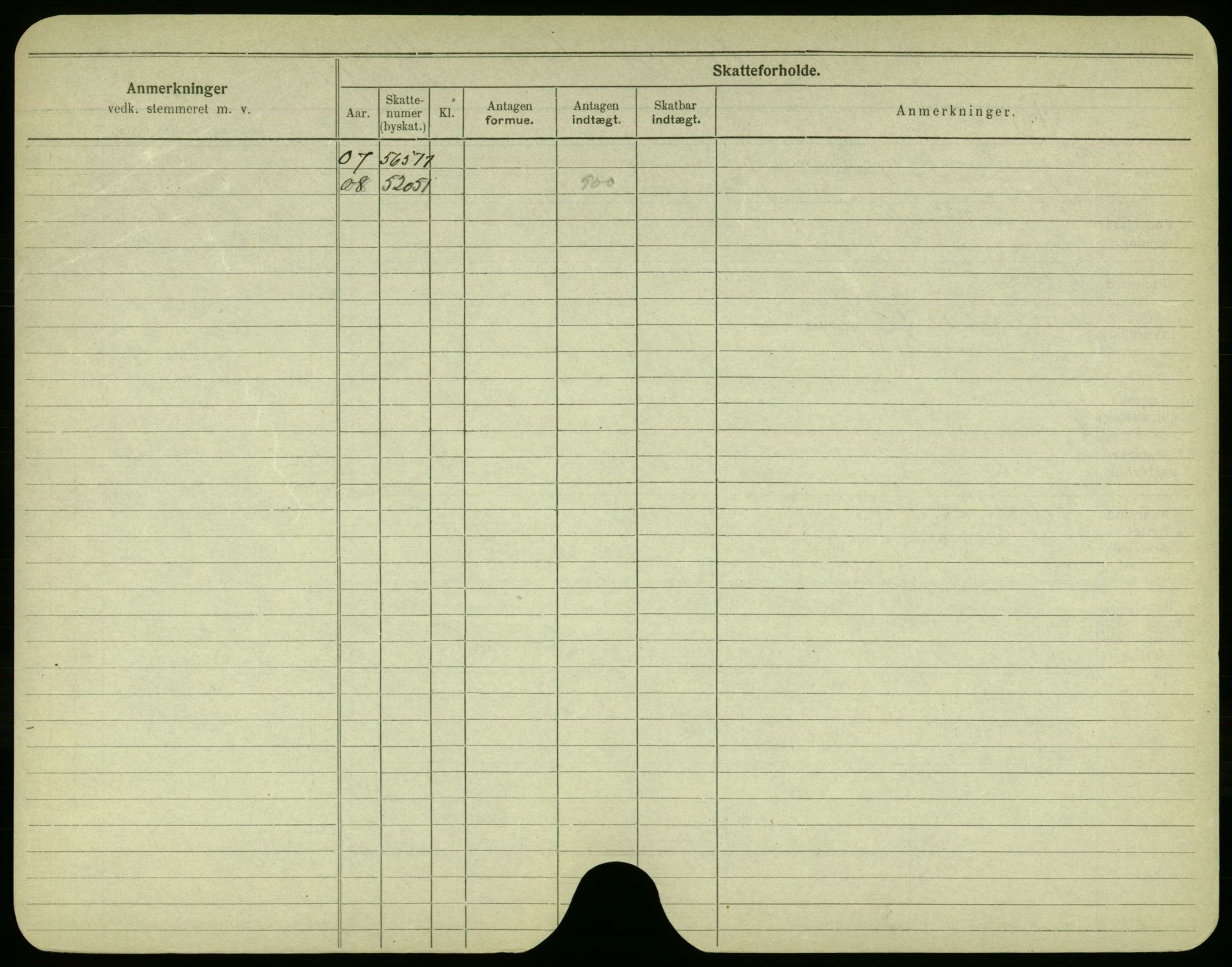 Oslo folkeregister, Registerkort, AV/SAO-A-11715/F/Fa/Fac/L0002: Menn, 1906-1914, s. 1003b