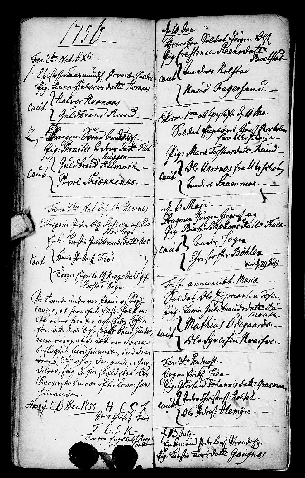 Høland prestekontor Kirkebøker, AV/SAO-A-10346a/F/Fa/L0003: Ministerialbok nr. I 3, 1739-1756