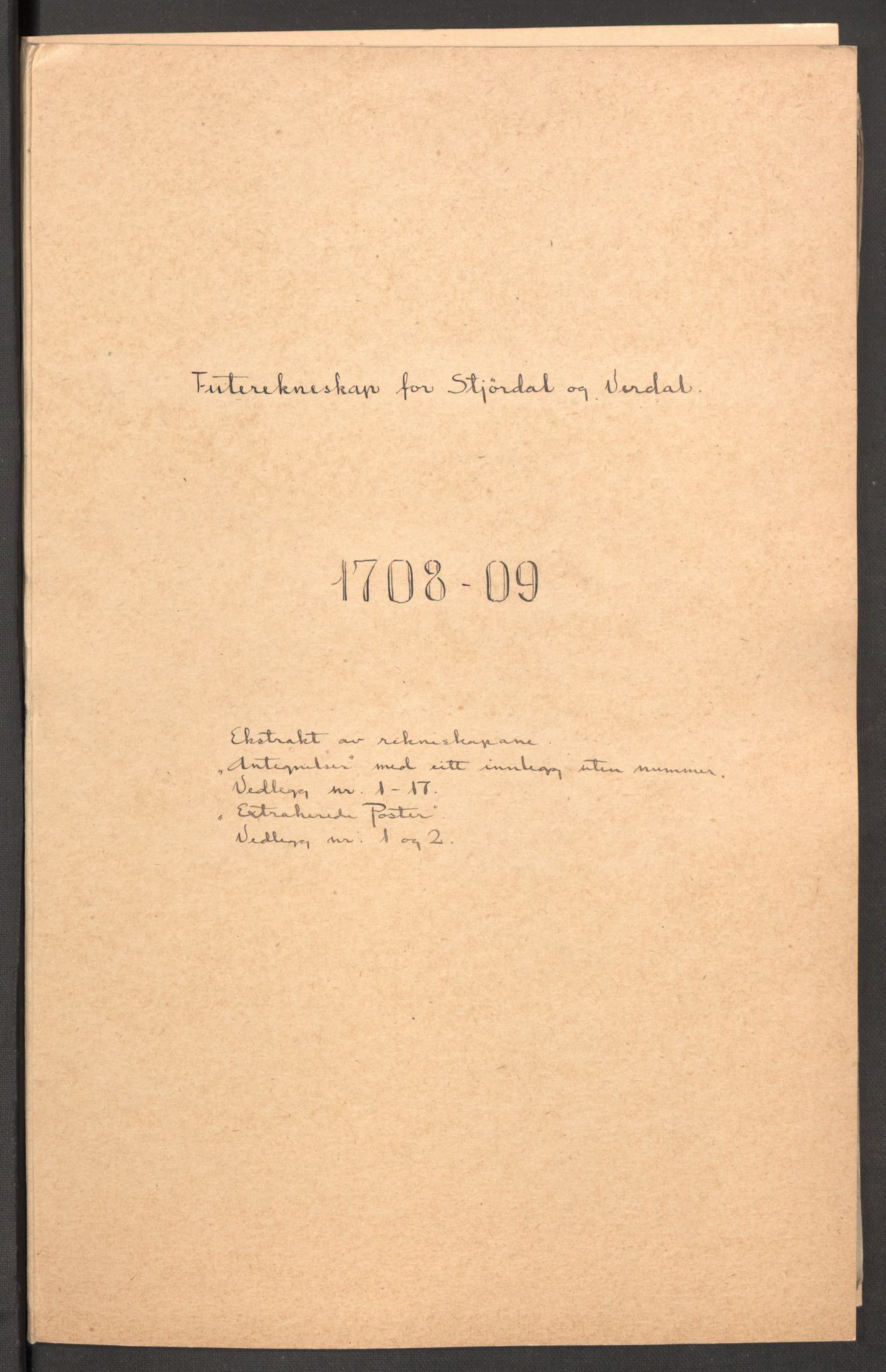 Rentekammeret inntil 1814, Reviderte regnskaper, Fogderegnskap, RA/EA-4092/R62/L4199: Fogderegnskap Stjørdal og Verdal, 1709, s. 270