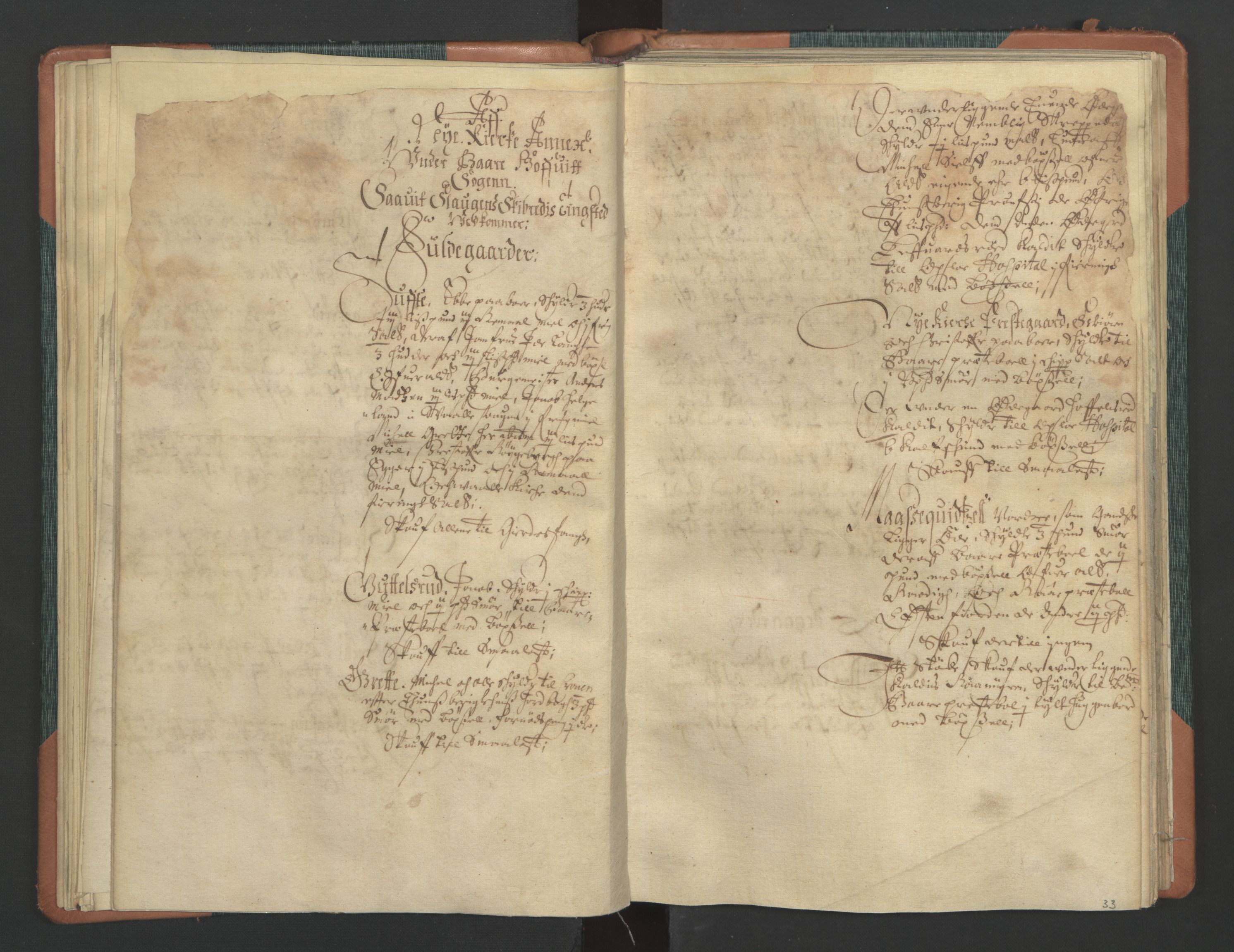 Rentekammeret inntil 1814, Realistisk ordnet avdeling, AV/RA-EA-4070/L/L0011: Tønsberg lagdømme. Alminnelig jordebok for Tønsberg len - Slagen og Arendal skipreider., 1661, s. 32b-33a