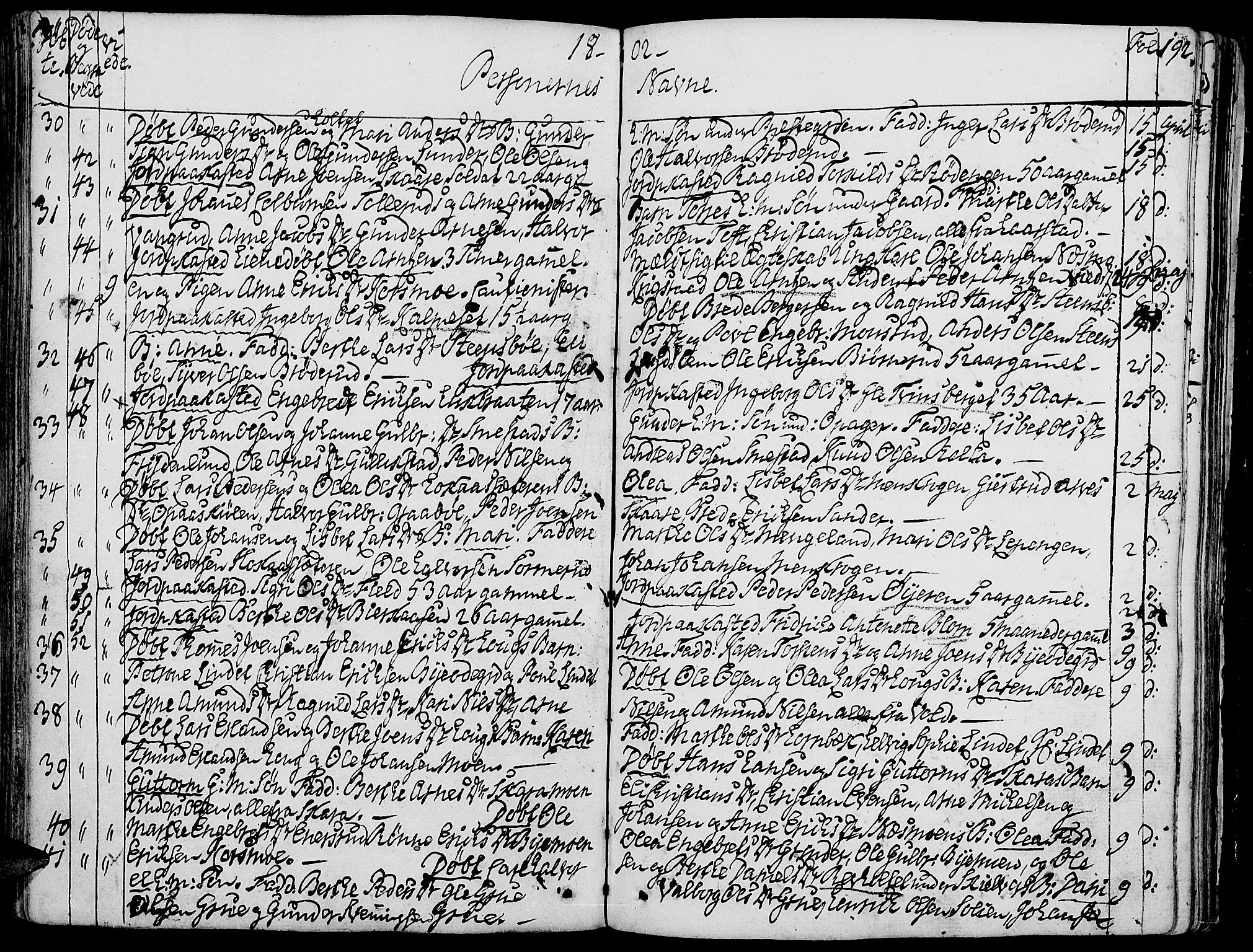 Grue prestekontor, AV/SAH-PREST-036/H/Ha/Haa/L0004: Ministerialbok nr. 4, 1792-1805, s. 192