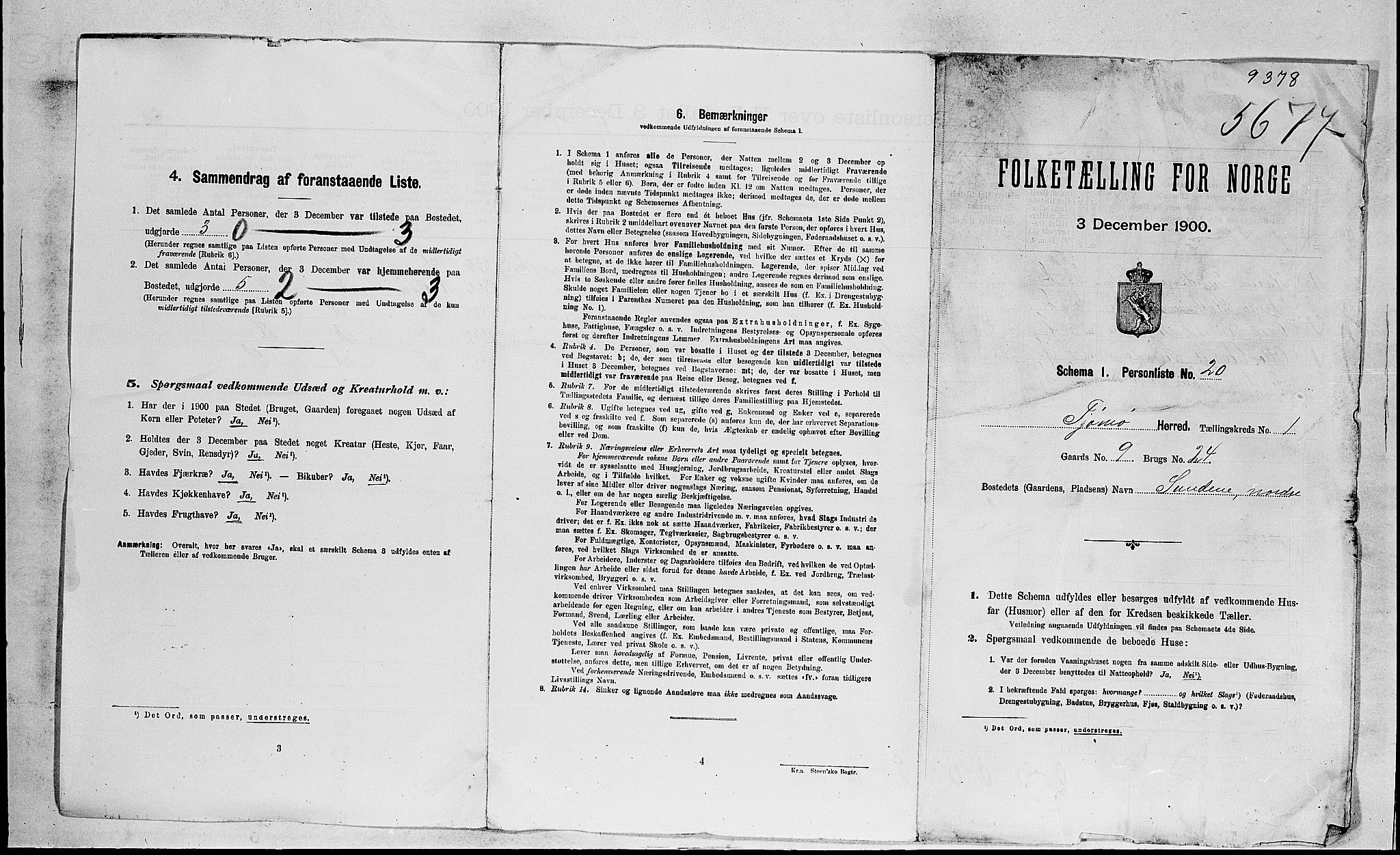 RA, Folketelling 1900 for 0723 Tjøme herred, 1900, s. 26