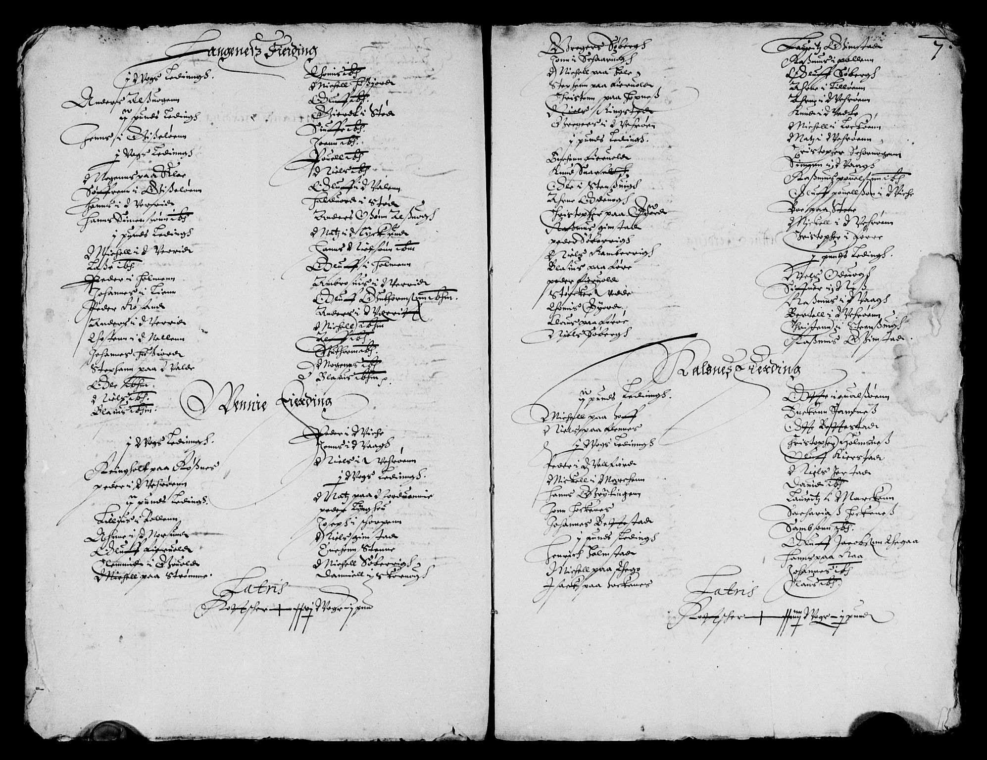 Rentekammeret inntil 1814, Reviderte regnskaper, Lensregnskaper, AV/RA-EA-5023/R/Rb/Rbz/L0023: Nordlandenes len, 1630-1632