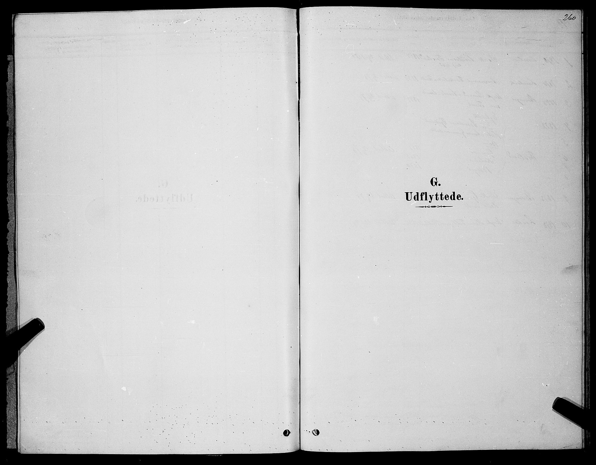 Åseral sokneprestkontor, SAK/1111-0051/F/Fb/L0002: Klokkerbok nr. B 2, 1878-1899, s. 260