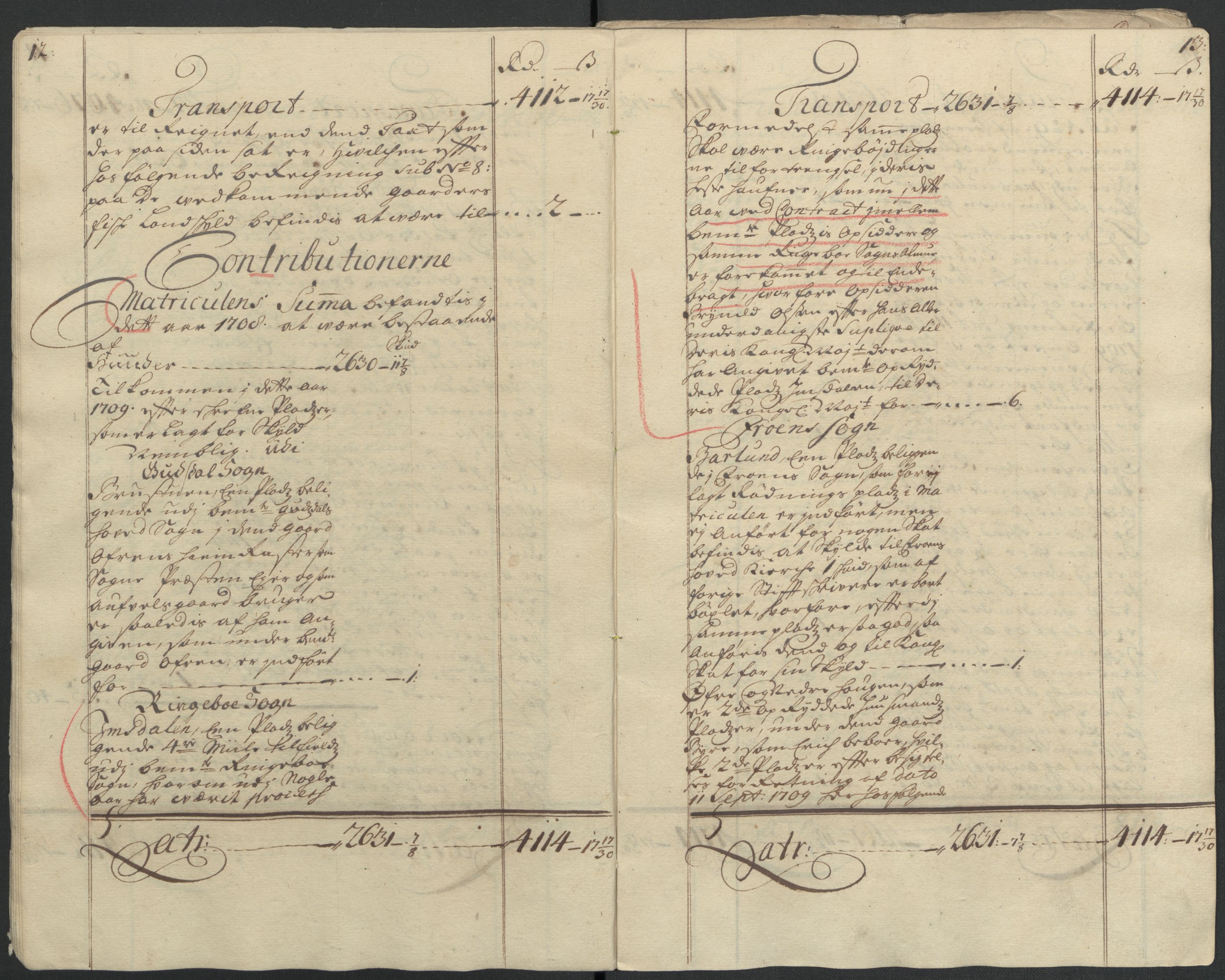 Rentekammeret inntil 1814, Reviderte regnskaper, Fogderegnskap, RA/EA-4092/R17/L1179: Fogderegnskap Gudbrandsdal, 1708-1710, s. 161
