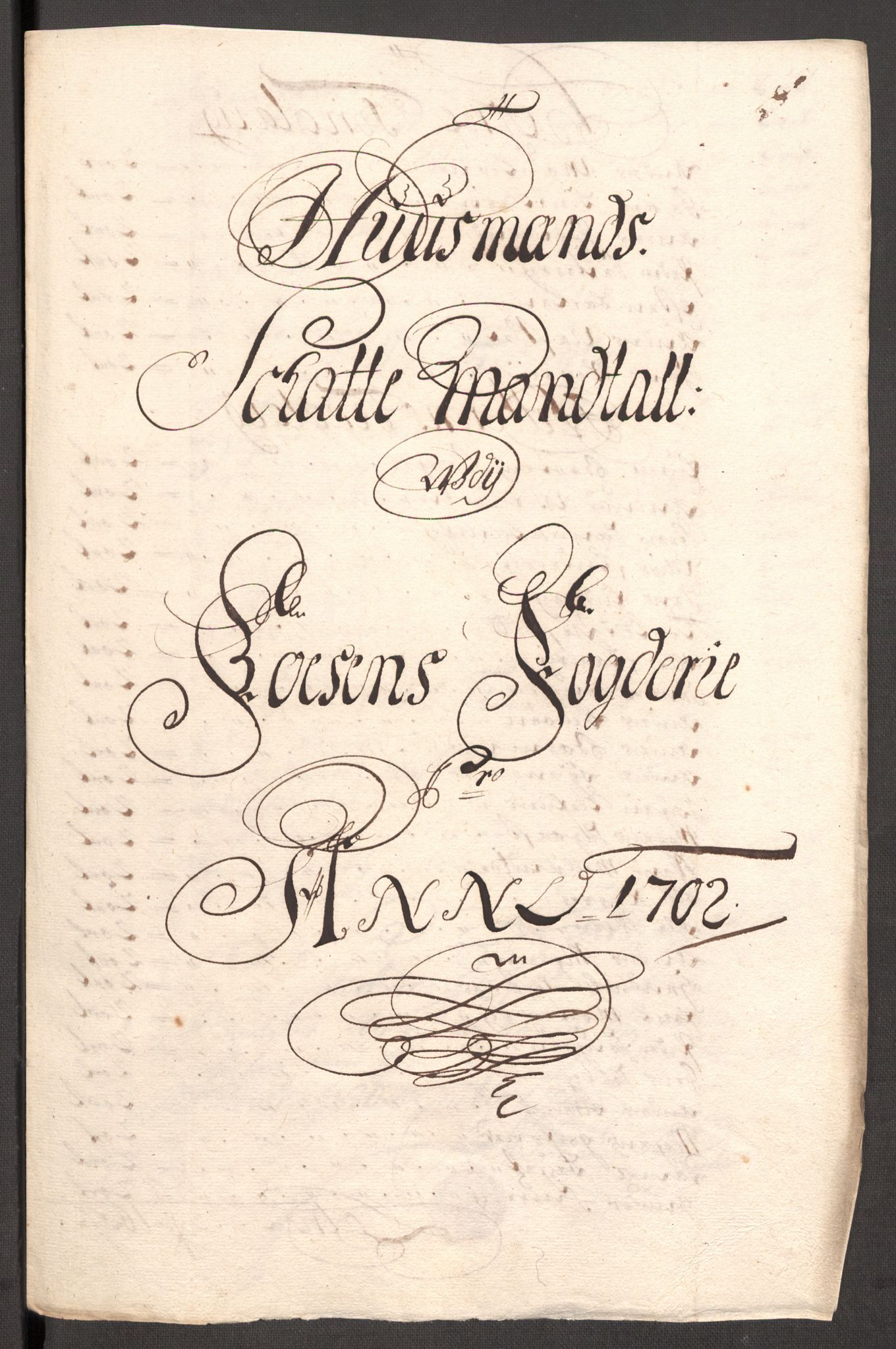 Rentekammeret inntil 1814, Reviderte regnskaper, Fogderegnskap, AV/RA-EA-4092/R57/L3855: Fogderegnskap Fosen, 1702-1703, s. 152