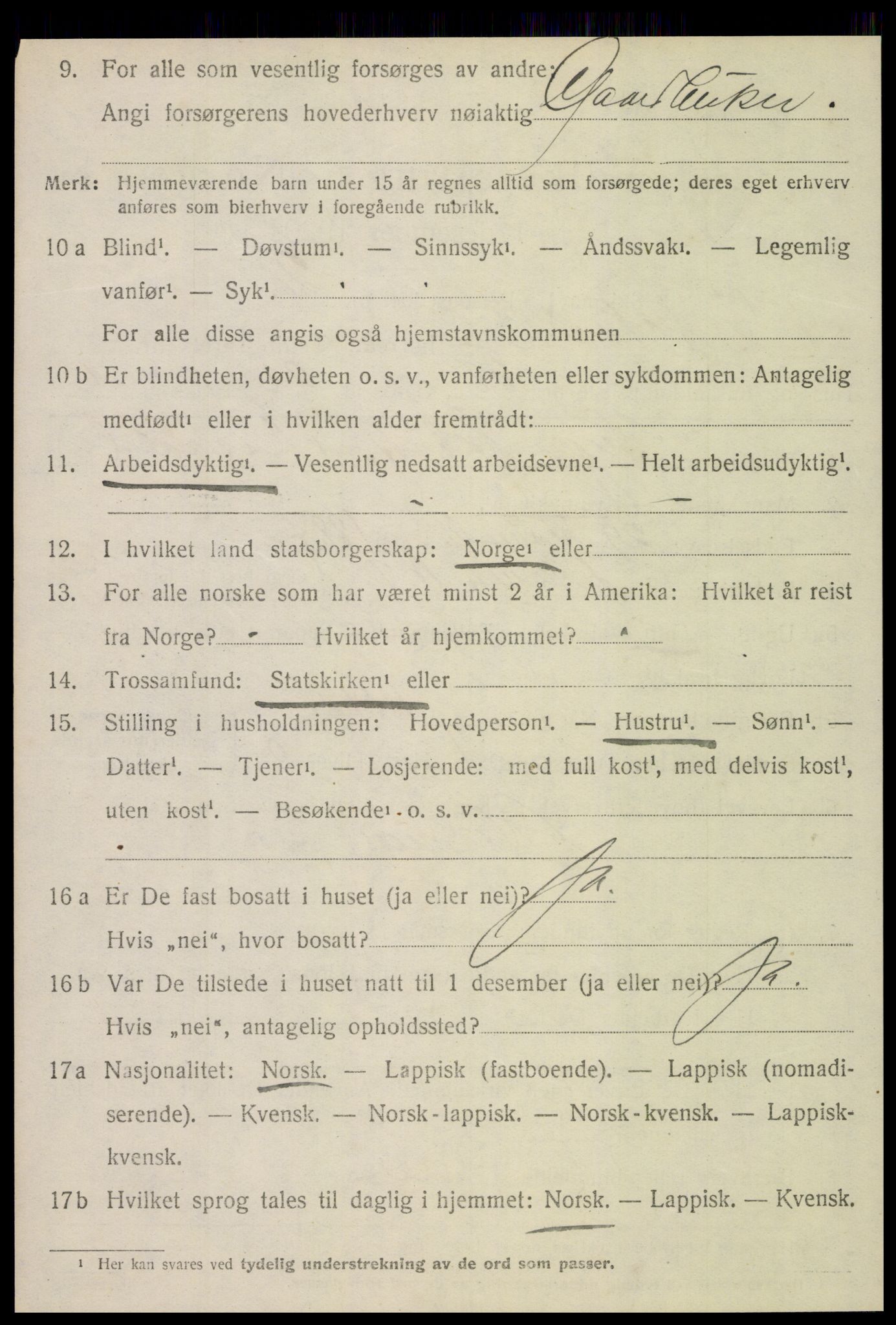 SAT, Folketelling 1920 for 1718 Leksvik herred, 1920, s. 2401