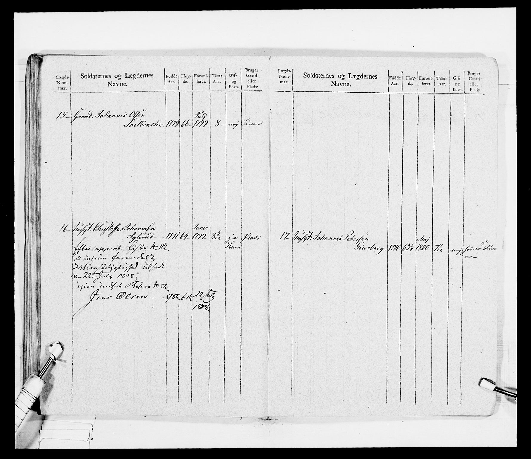 Generalitets- og kommissariatskollegiet, Det kongelige norske kommissariatskollegium, AV/RA-EA-5420/E/Eh/L0030a: Sønnafjelske gevorbne infanteriregiment, 1807, s. 101