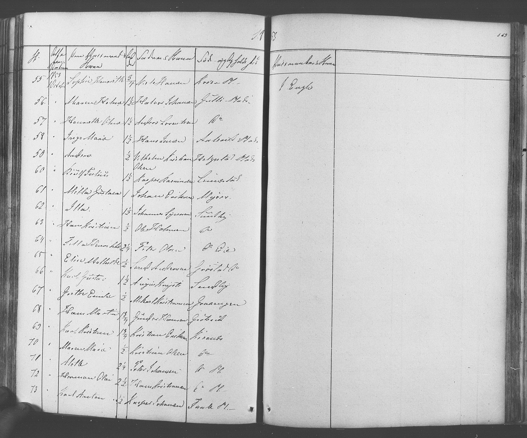 Ås prestekontor Kirkebøker, AV/SAO-A-10894/F/Fa/L0006: Ministerialbok nr. I 6, 1841-1853, s. 562-563