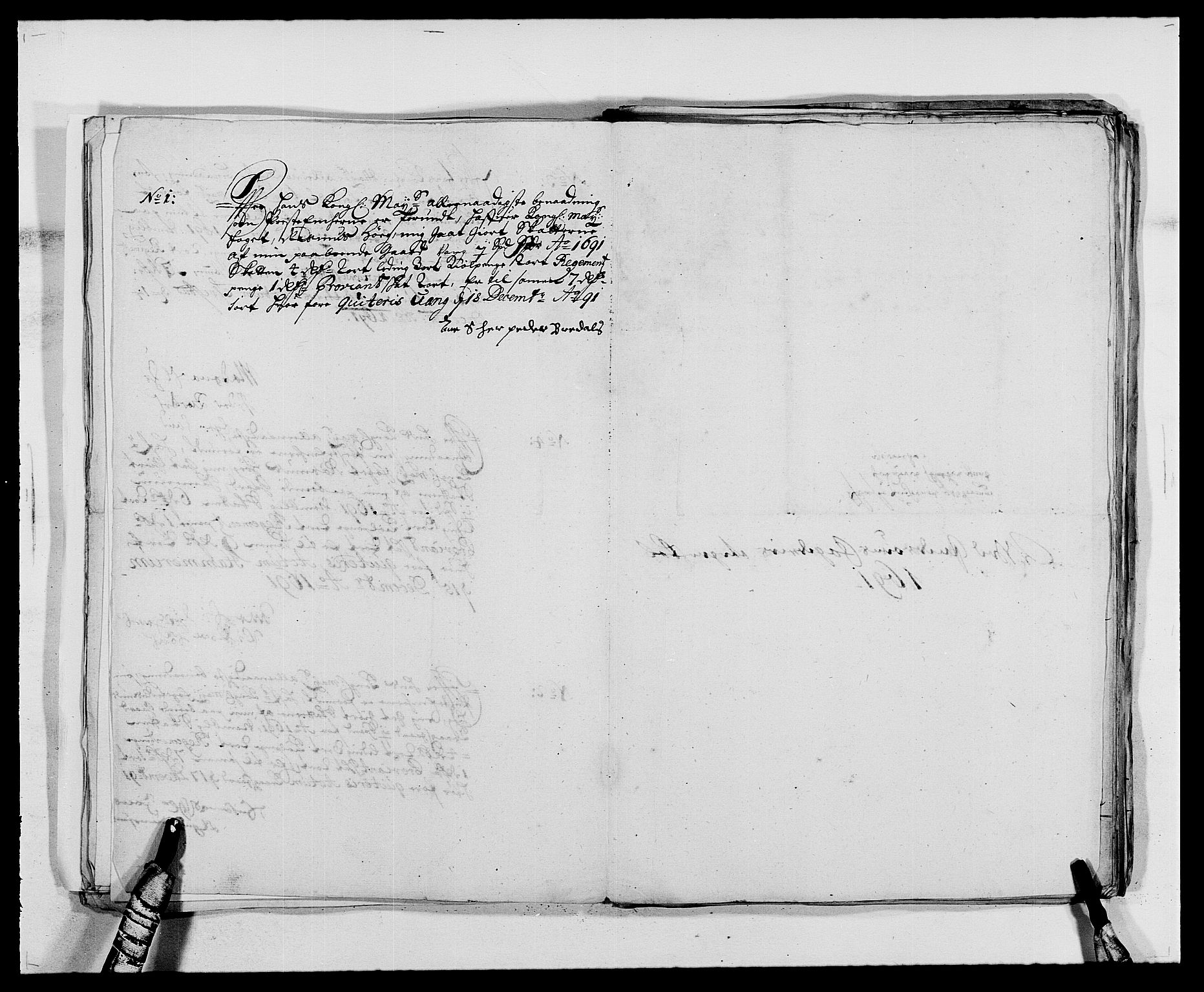 Rentekammeret inntil 1814, Reviderte regnskaper, Fogderegnskap, RA/EA-4092/R63/L4307: Fogderegnskap Inderøy, 1690-1691, s. 419