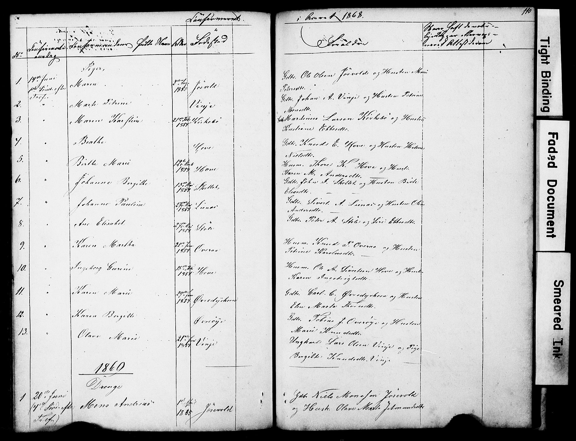 Ministerialprotokoller, klokkerbøker og fødselsregistre - Møre og Romsdal, AV/SAT-A-1454/521/L0301: Klokkerbok nr. 521C02, 1854-1881, s. 110