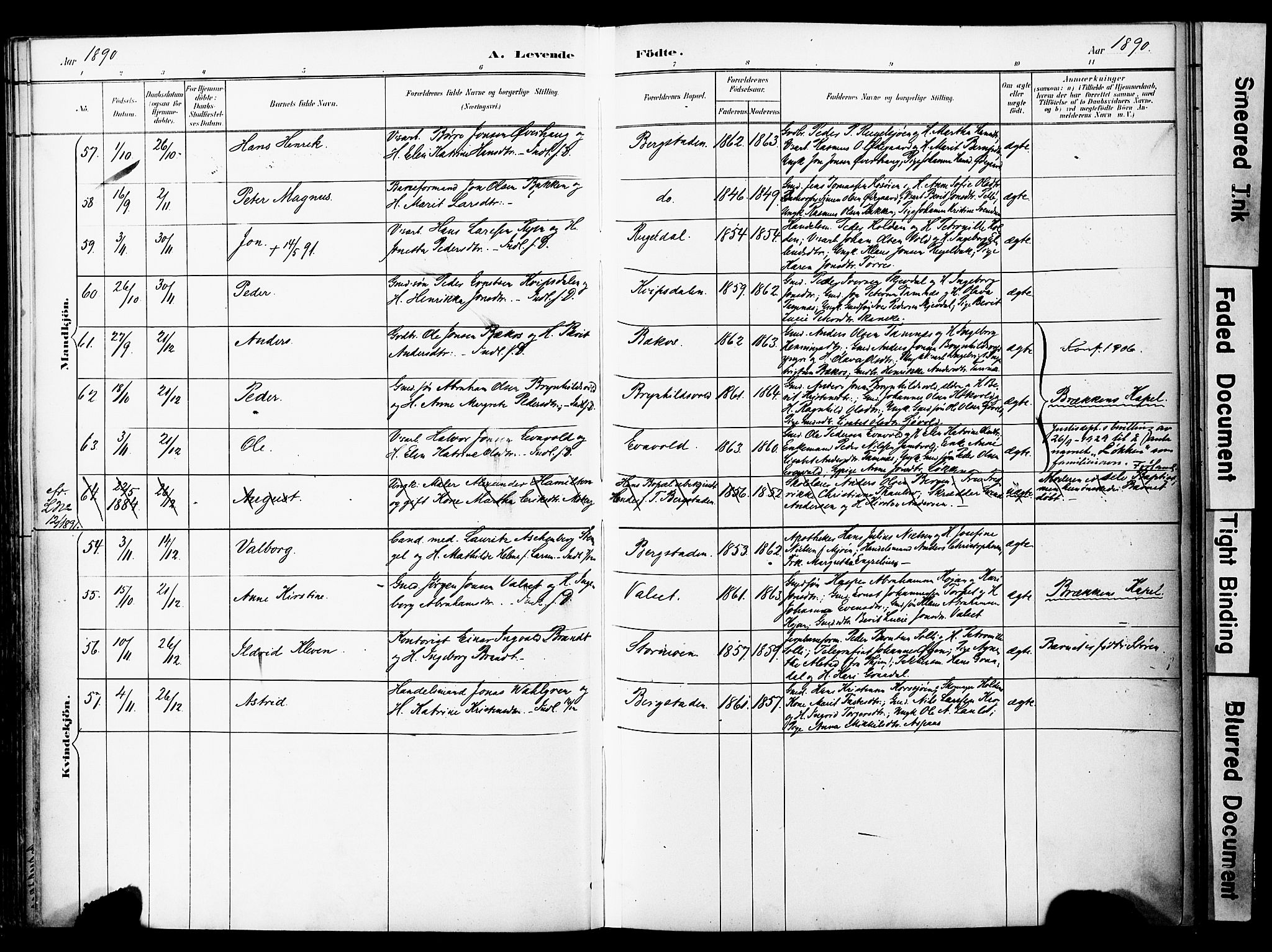 Ministerialprotokoller, klokkerbøker og fødselsregistre - Sør-Trøndelag, SAT/A-1456/681/L0933: Ministerialbok nr. 681A11, 1879-1890