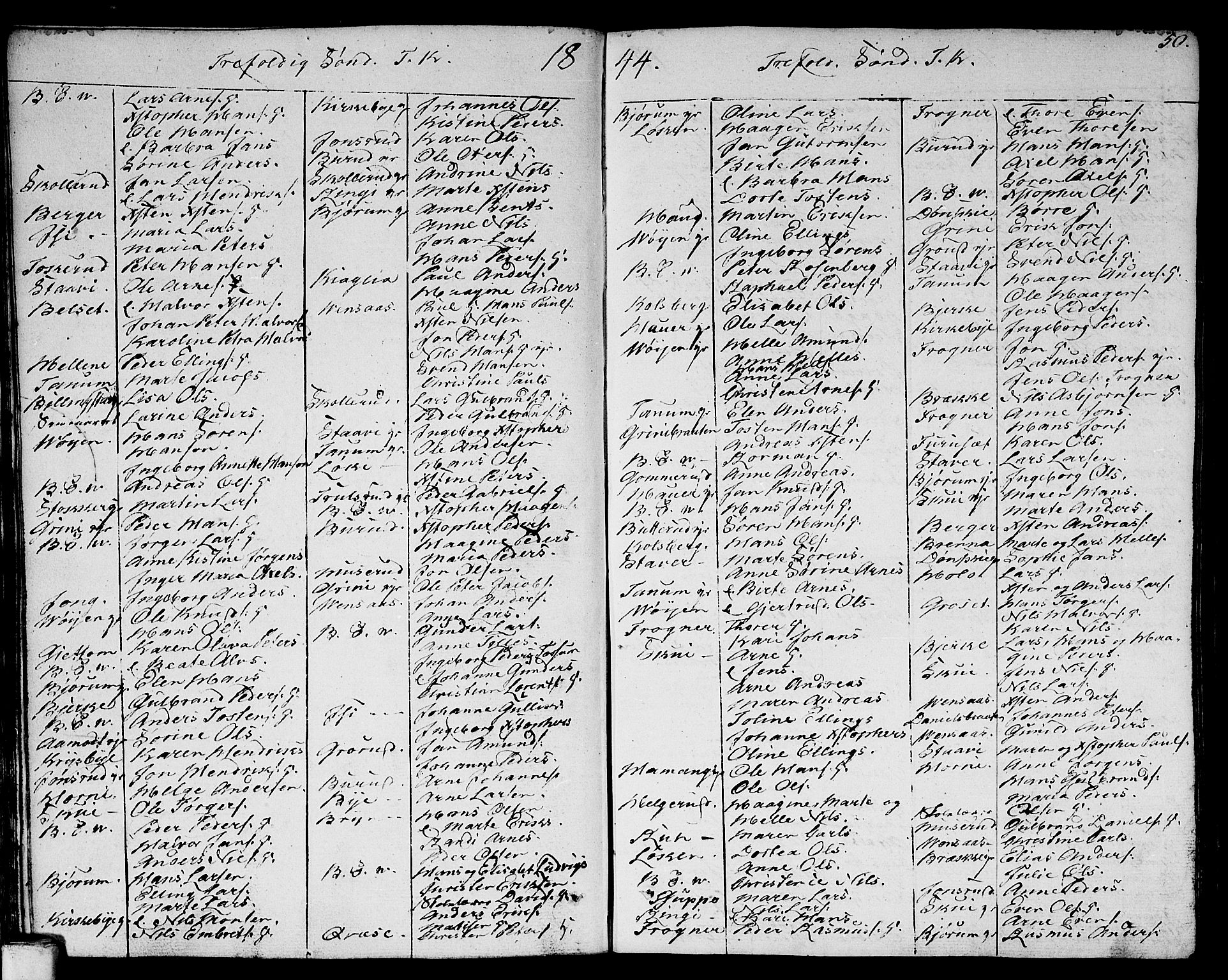 Asker prestekontor Kirkebøker, AV/SAO-A-10256a/F/Fa/L0005: Ministerialbok nr. I 5, 1807-1813, s. 50