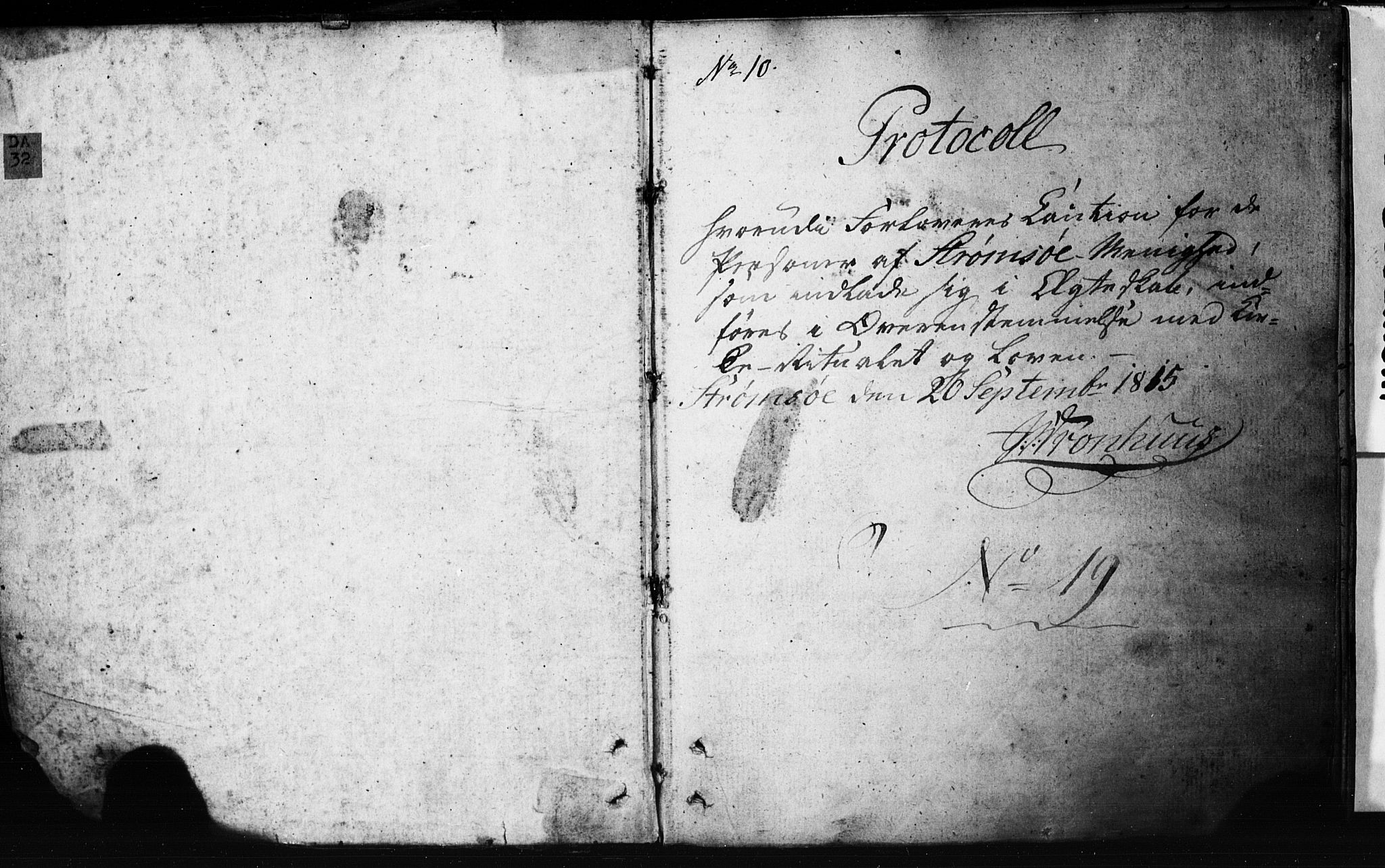 Strømsø kirkebøker, SAKO/A-246/H/Hb/L0002: Forlovererklæringer nr. 2, 1815-1857