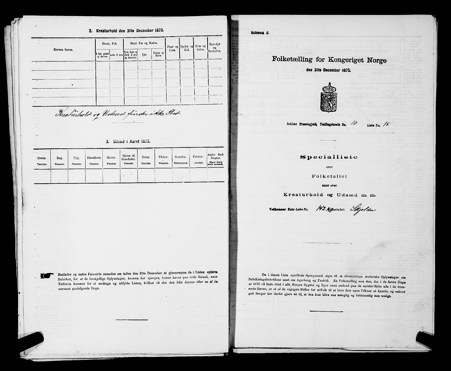 RA, Folketelling 1875 for 0124P Askim prestegjeld, 1875, s. 695