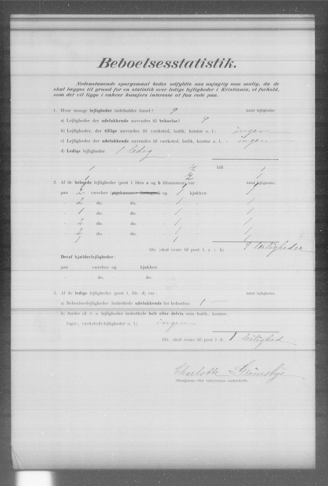 OBA, Kommunal folketelling 31.12.1902 for Kristiania kjøpstad, 1902, s. 9081