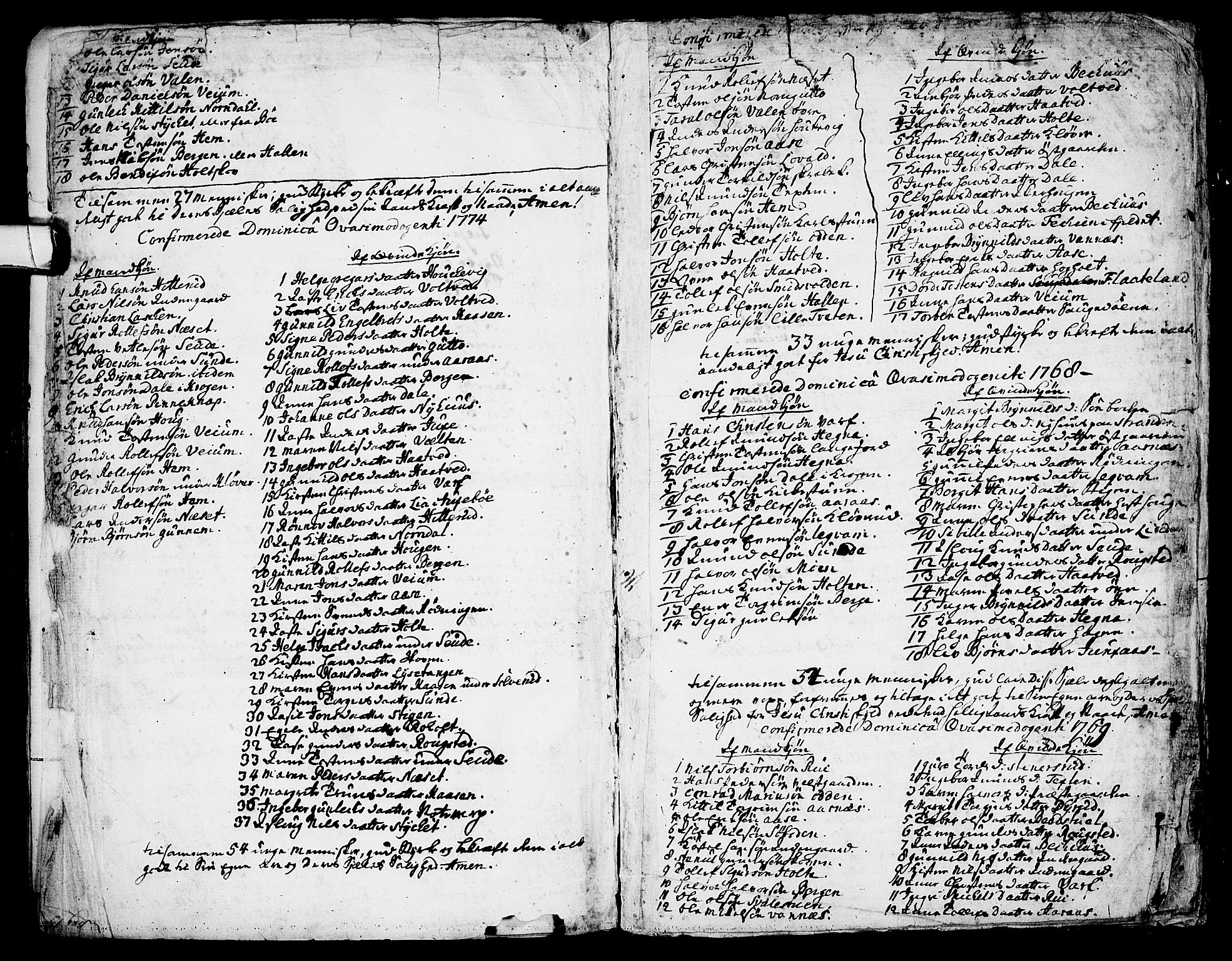 Sauherad kirkebøker, AV/SAKO-A-298/F/Fa/L0004: Ministerialbok nr. I 4, 1767-1814