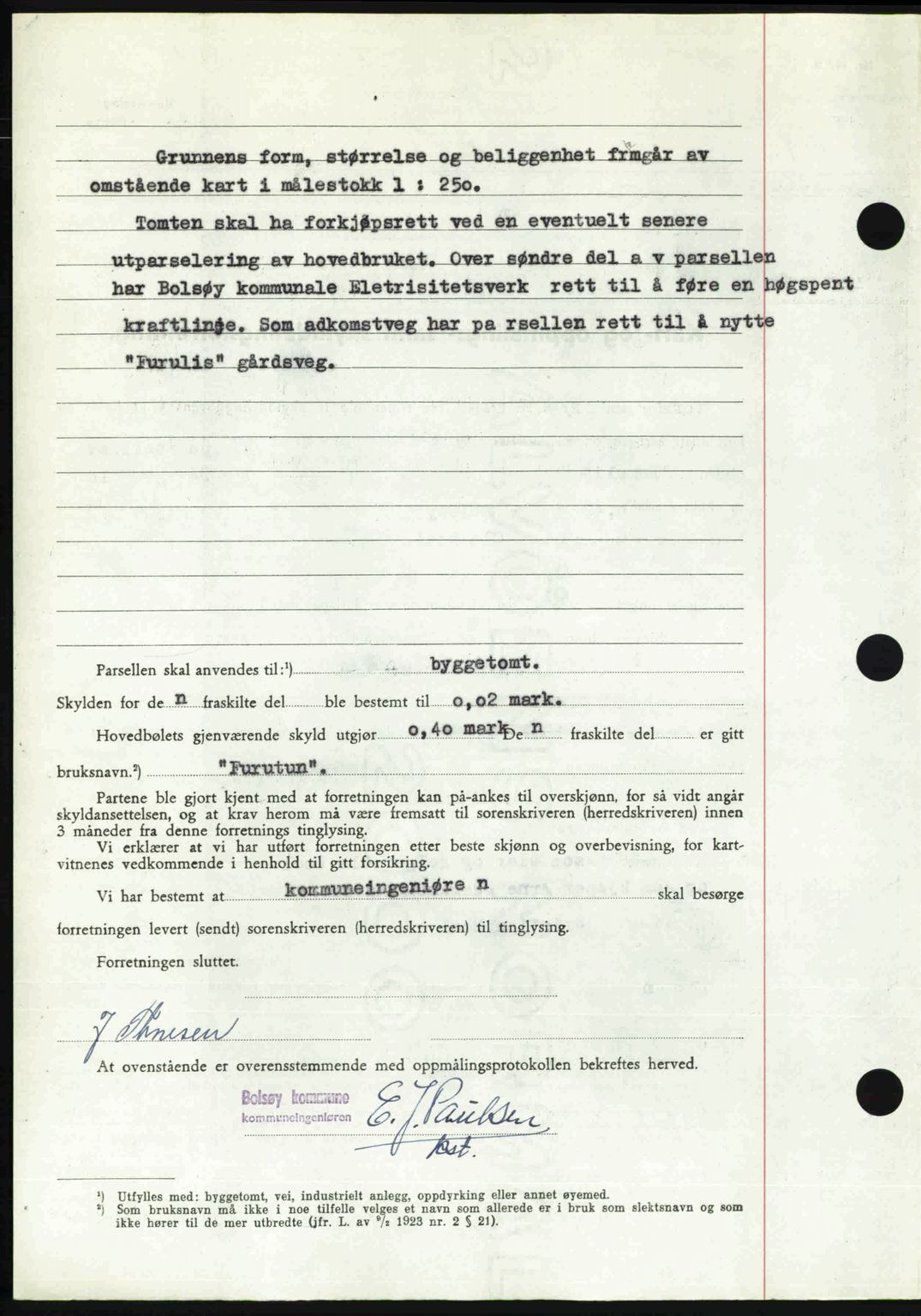 Romsdal sorenskriveri, AV/SAT-A-4149/1/2/2C: Pantebok nr. A27, 1948-1948, Dagboknr: 2747/1948