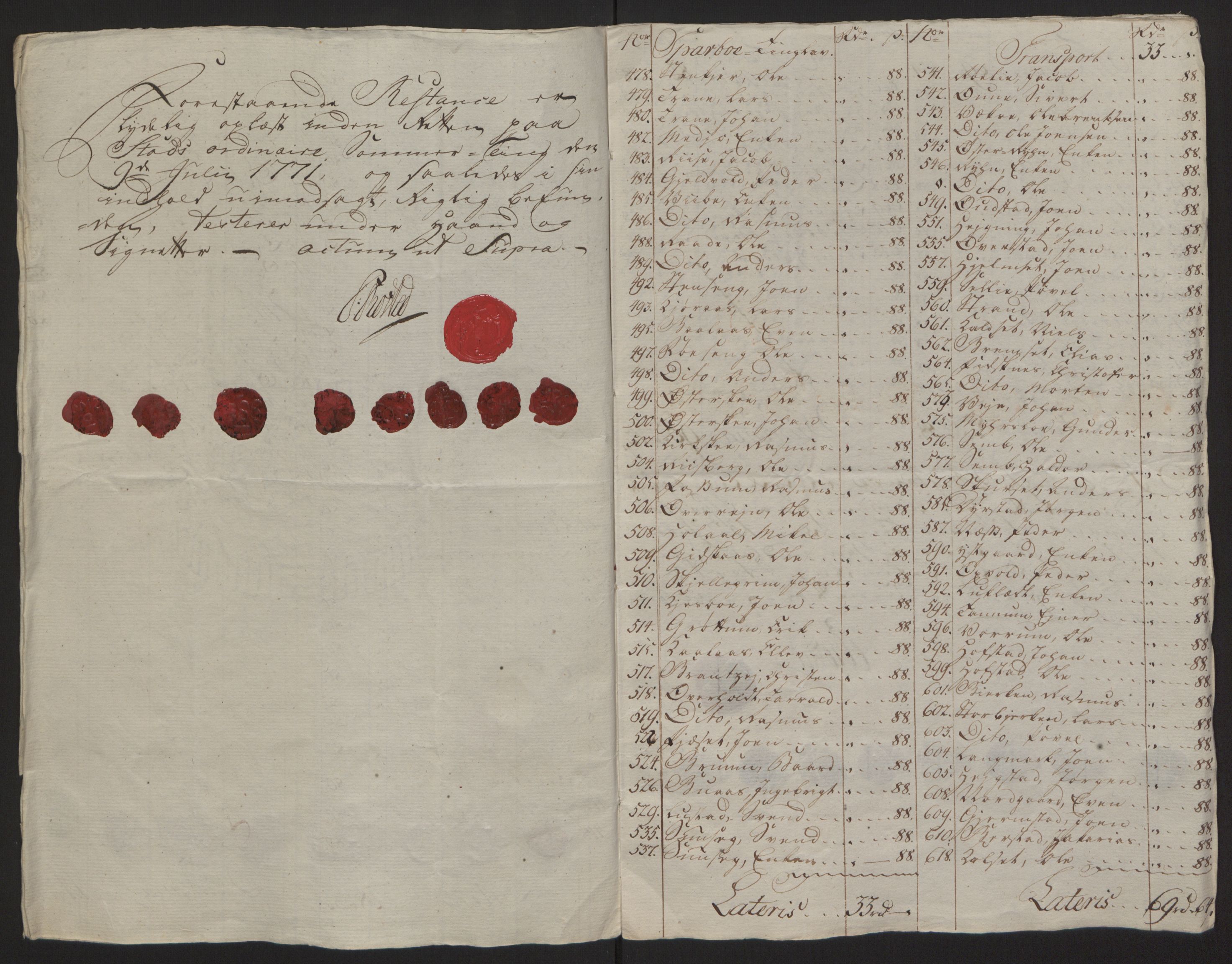 Rentekammeret inntil 1814, Reviderte regnskaper, Fogderegnskap, AV/RA-EA-4092/R63/L4420: Ekstraskatten Inderøy, 1762-1772, s. 334