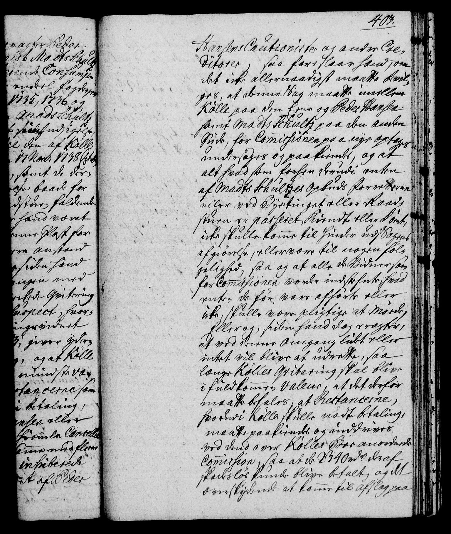 Rentekammeret, Kammerkanselliet, RA/EA-3111/G/Gh/Gha/L0023: Norsk ekstraktmemorialprotokoll (merket RK 53.68), 1741-1742, s. 403
