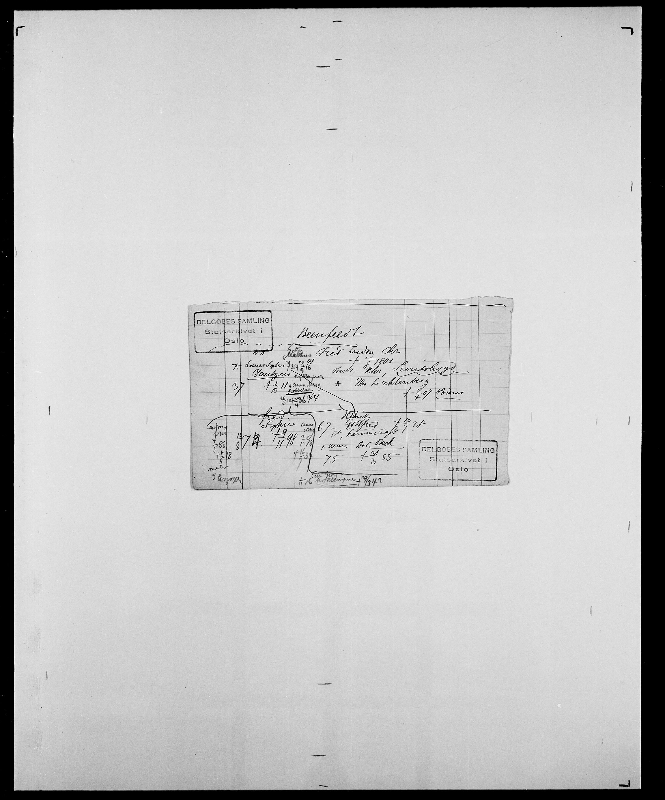 Delgobe, Charles Antoine - samling, SAO/PAO-0038/D/Da/L0003: Barca - Bergen, s. 639