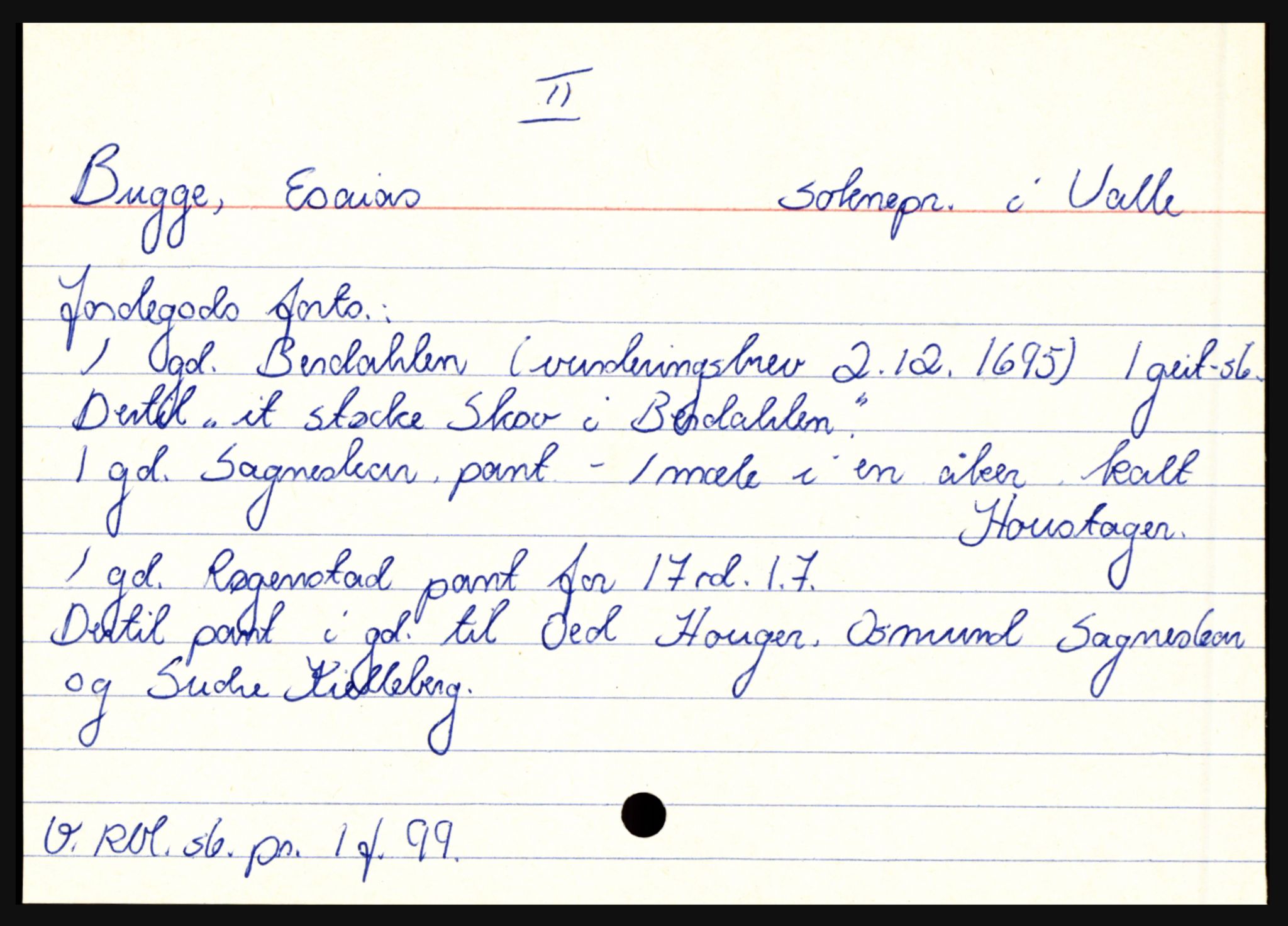 Setesdal sorenskriveri, SAK/1221-0011/H, s. 1399