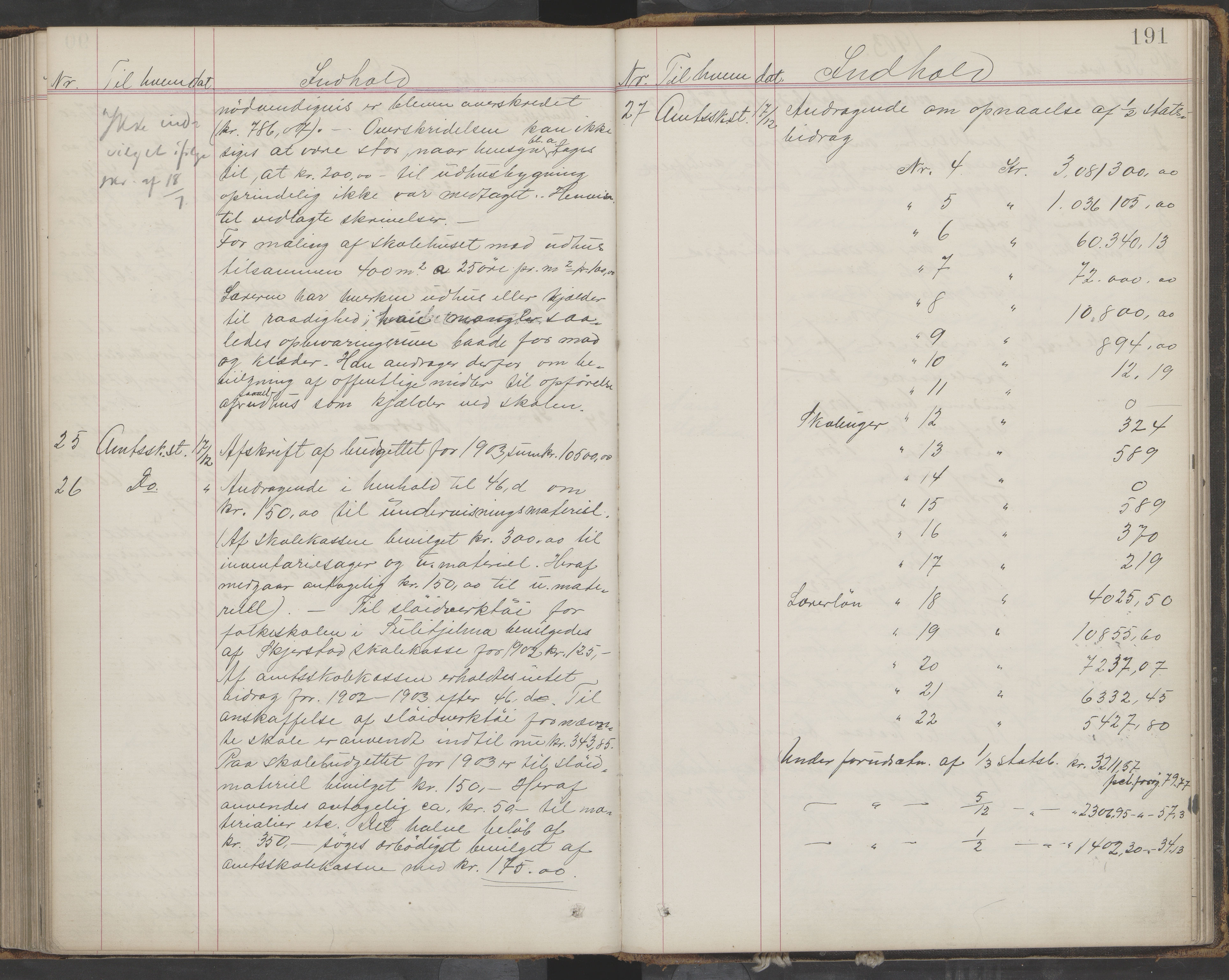 Skjerstad kommune. Skolestyret, AIN/K-18421.510/220/L0001: Brevjournal, 1880-1917