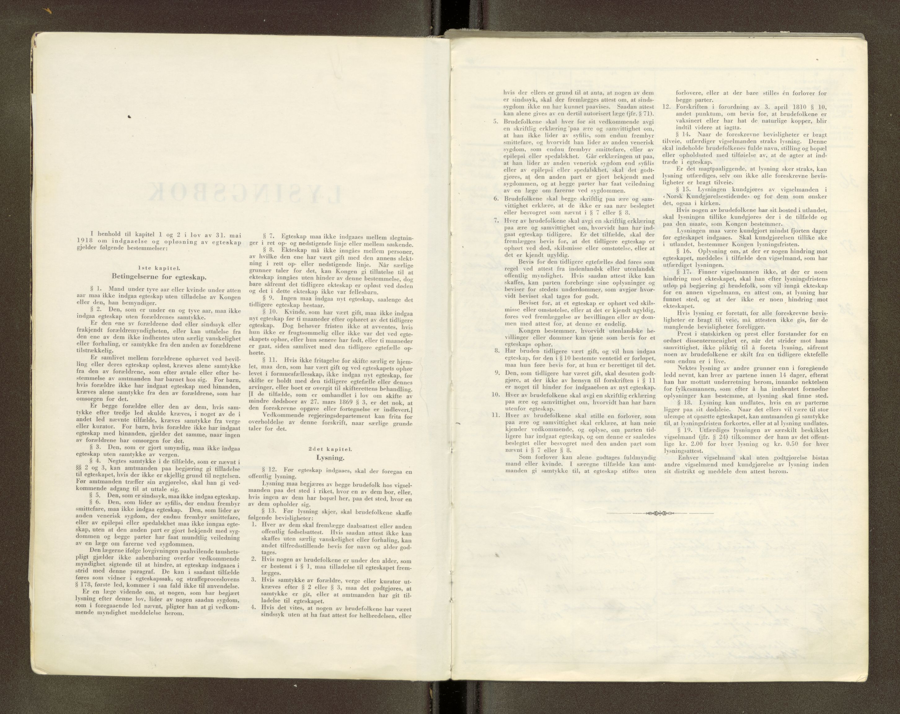 Strinda og Selbu sorenskriveri, SAT/A-0015/6/6D/L0002: Lysingsbok, 1945-1953