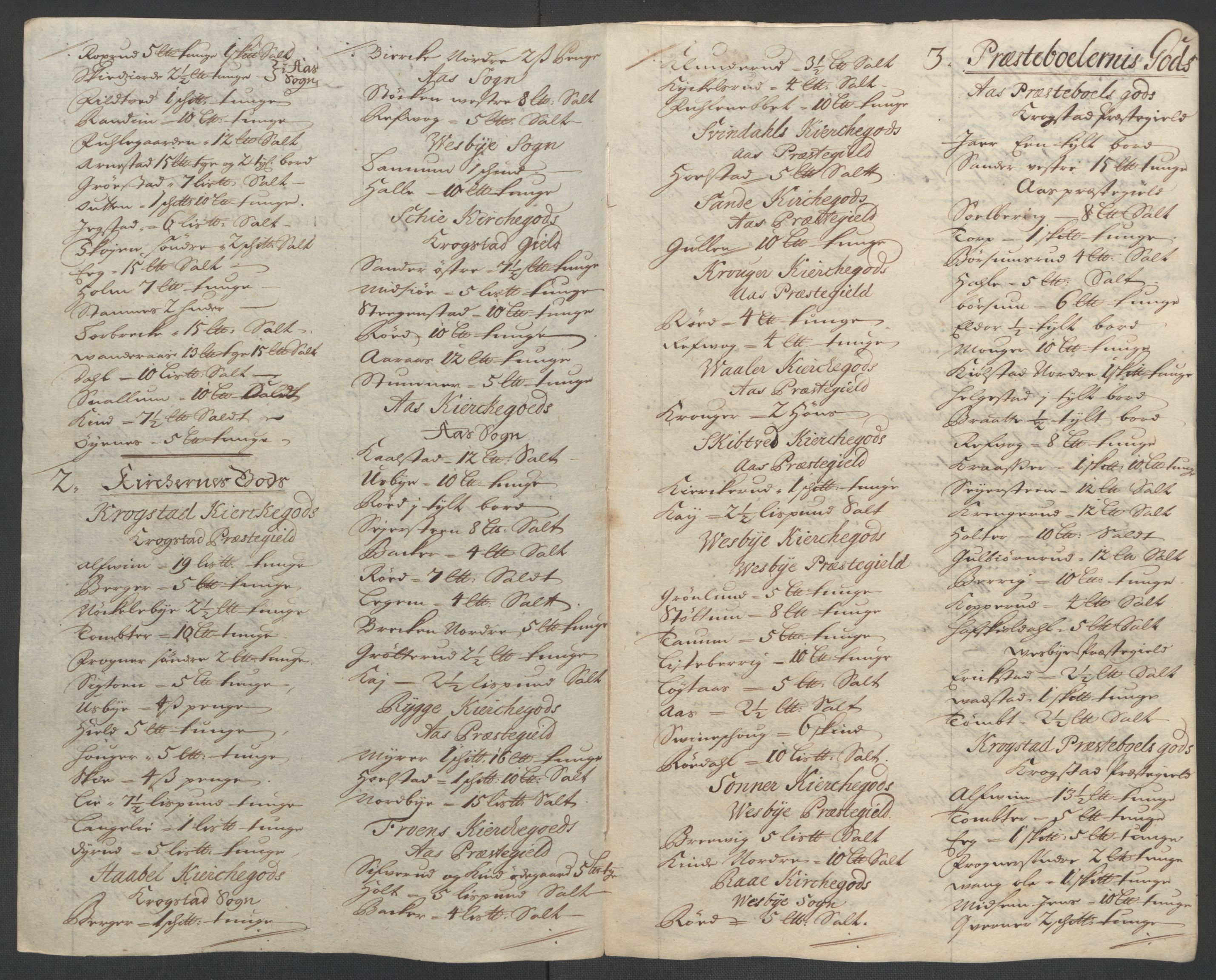 Rentekammeret inntil 1814, Reviderte regnskaper, Fogderegnskap, AV/RA-EA-4092/R10/L0447: Fogderegnskap Aker og Follo, 1707-1709, s. 189