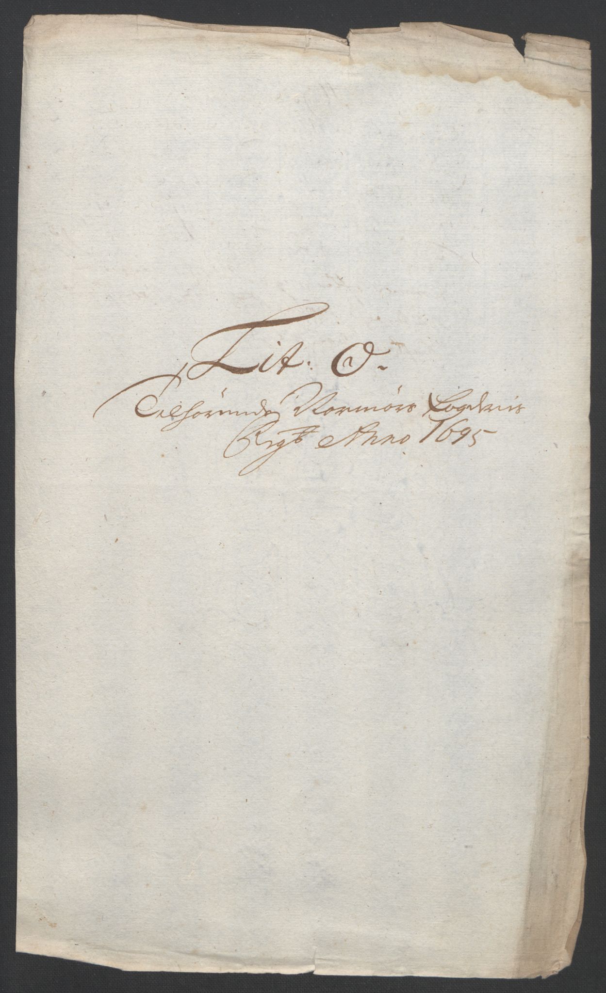 Rentekammeret inntil 1814, Reviderte regnskaper, Fogderegnskap, RA/EA-4092/R56/L3736: Fogderegnskap Nordmøre, 1694-1696, s. 299