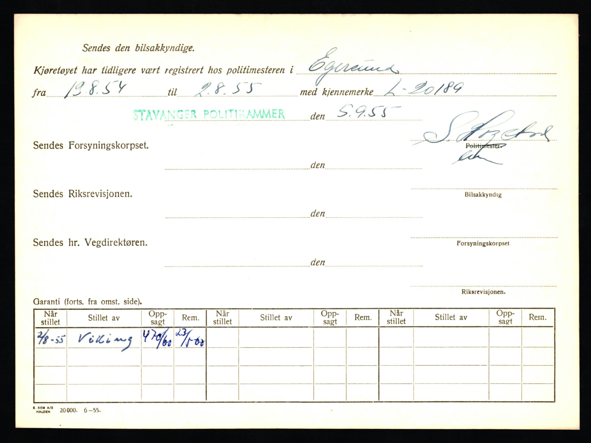 Stavanger trafikkstasjon, SAST/A-101942/0/F/L0008: L-2550 - L-2999, 1930-1971, s. 1768