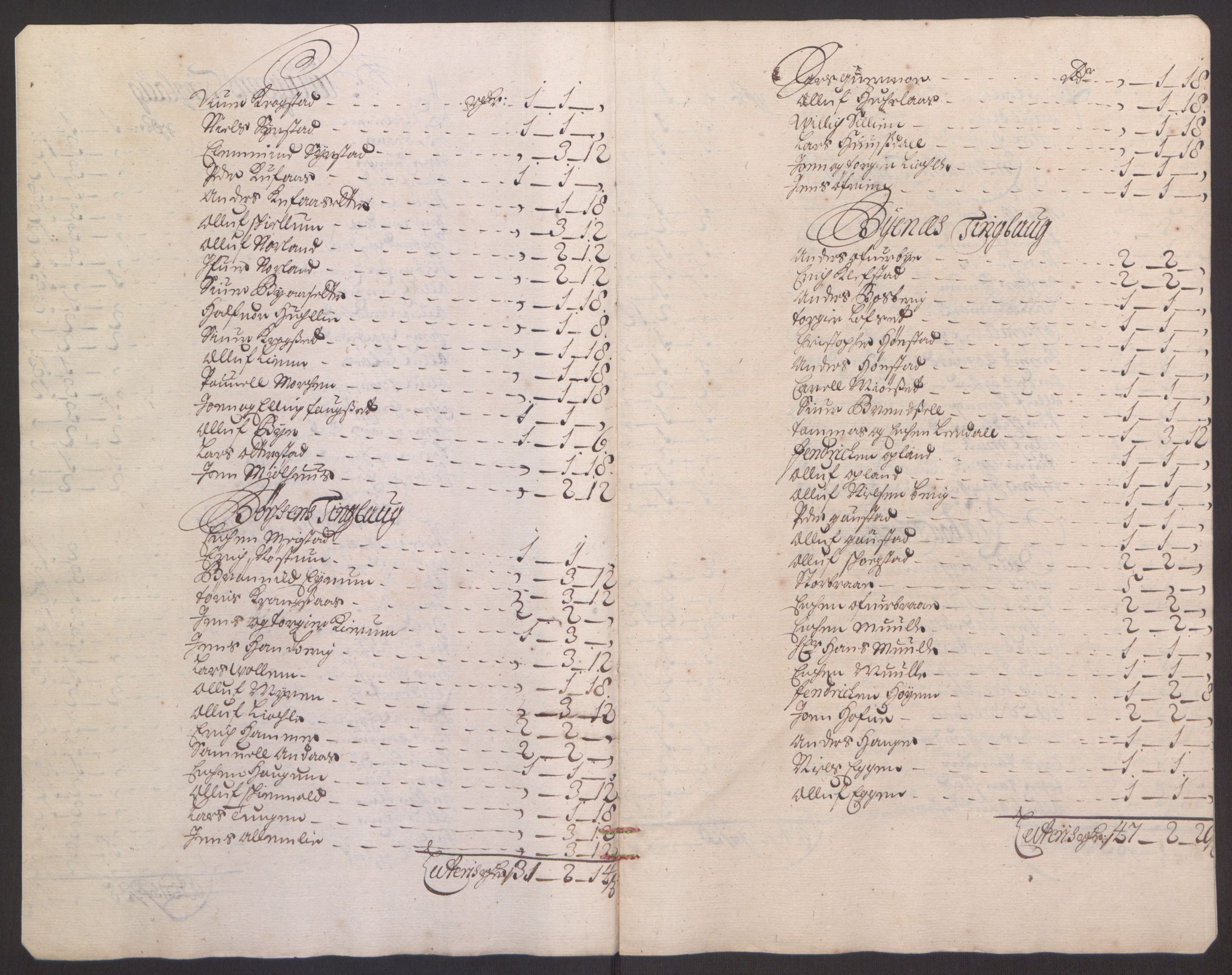 Rentekammeret inntil 1814, Reviderte regnskaper, Fogderegnskap, RA/EA-4092/R61/L4104: Fogderegnskap Strinda og Selbu, 1693-1694, s. 130