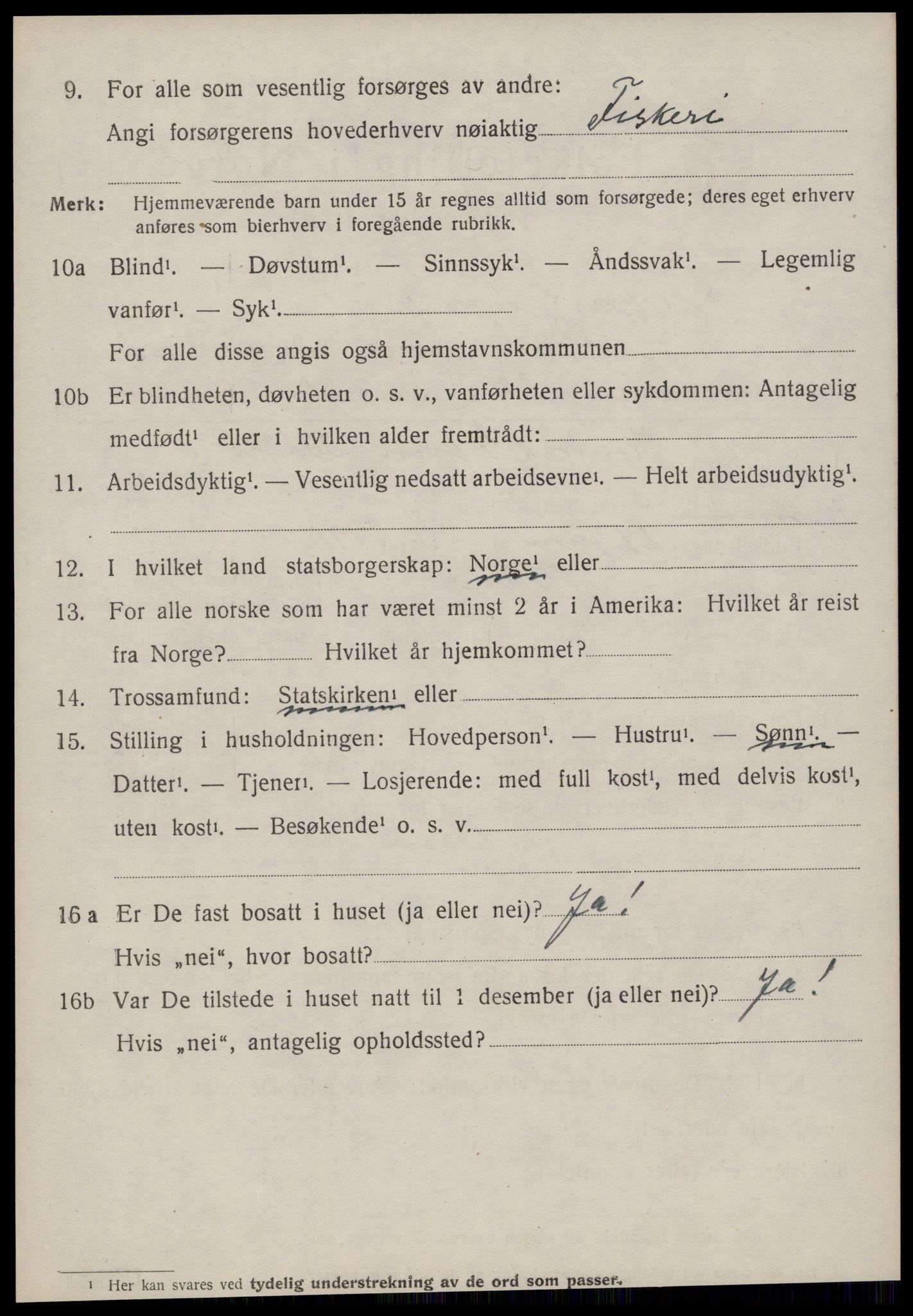 SAT, Folketelling 1920 for 1549 Bud herred, 1920, s. 905