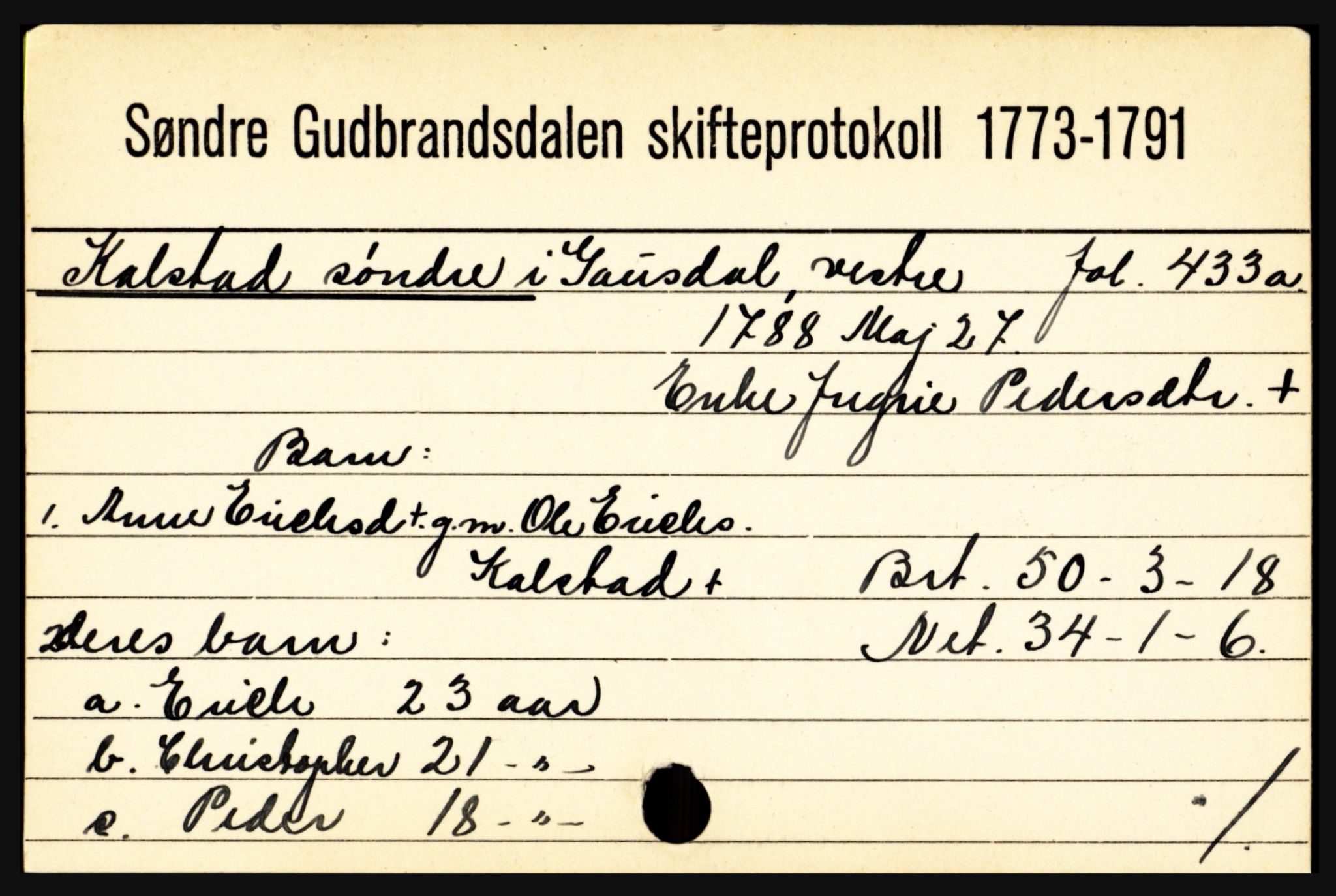 Sør-Gudbrandsdal tingrett, SAH/TING-004/J, 1658-1885, s. 6037
