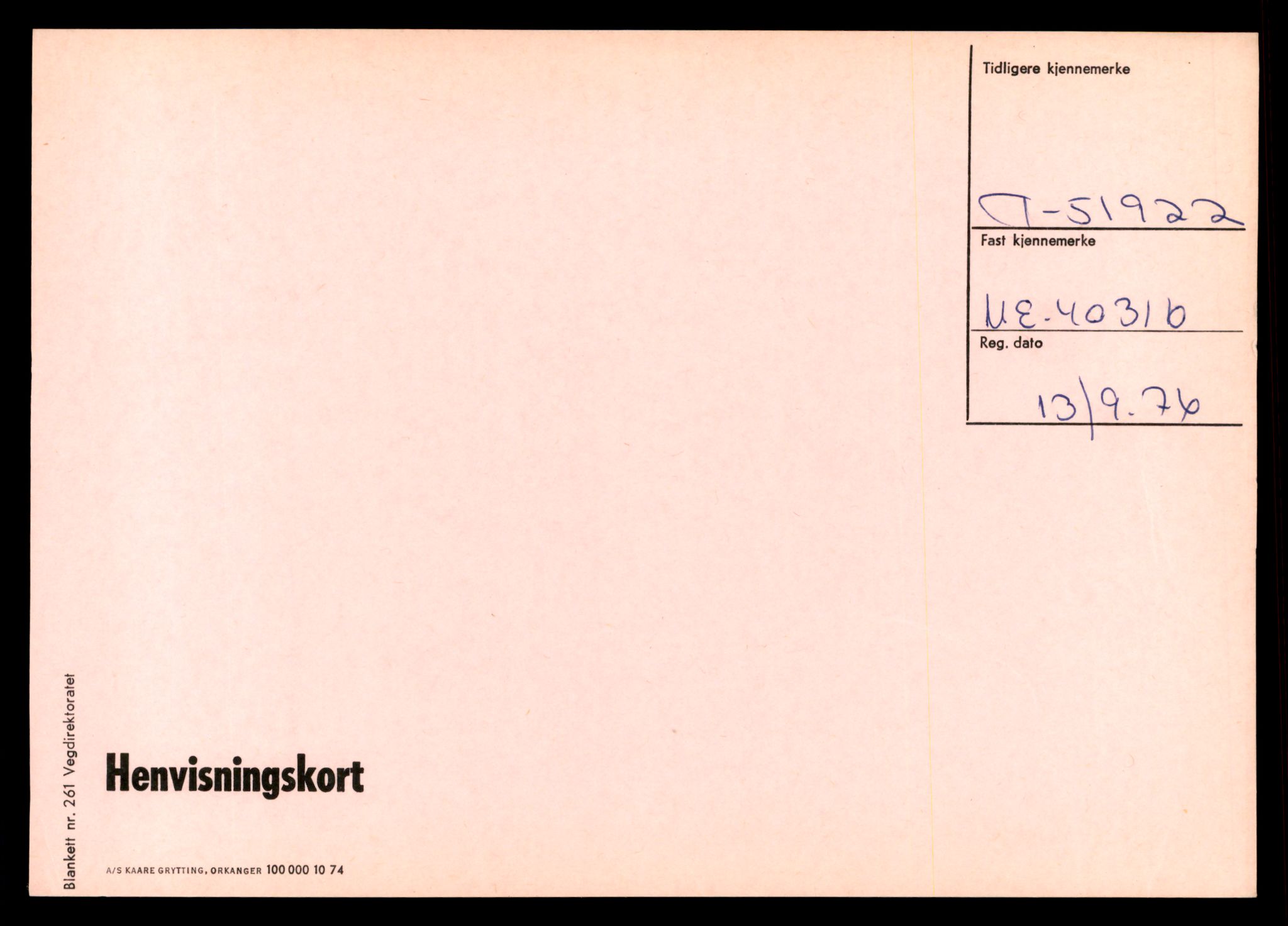 Møre og Romsdal vegkontor - Ålesund trafikkstasjon, AV/SAT-A-4099/F/Ff/L0012: Overførings-/henvisningskort T 51914 - T 54318, 1927-1998, s. 9