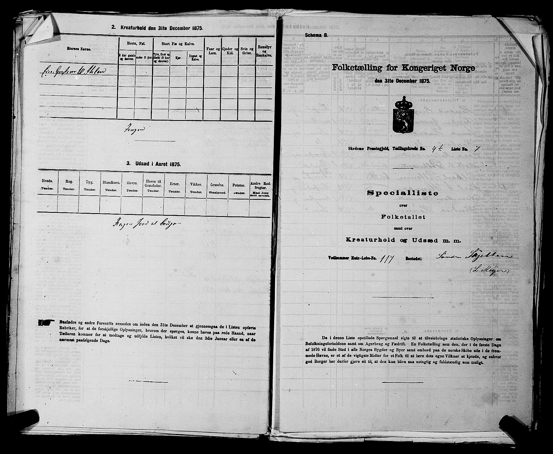 RA, Folketelling 1875 for 0231P Skedsmo prestegjeld, 1875, s. 595