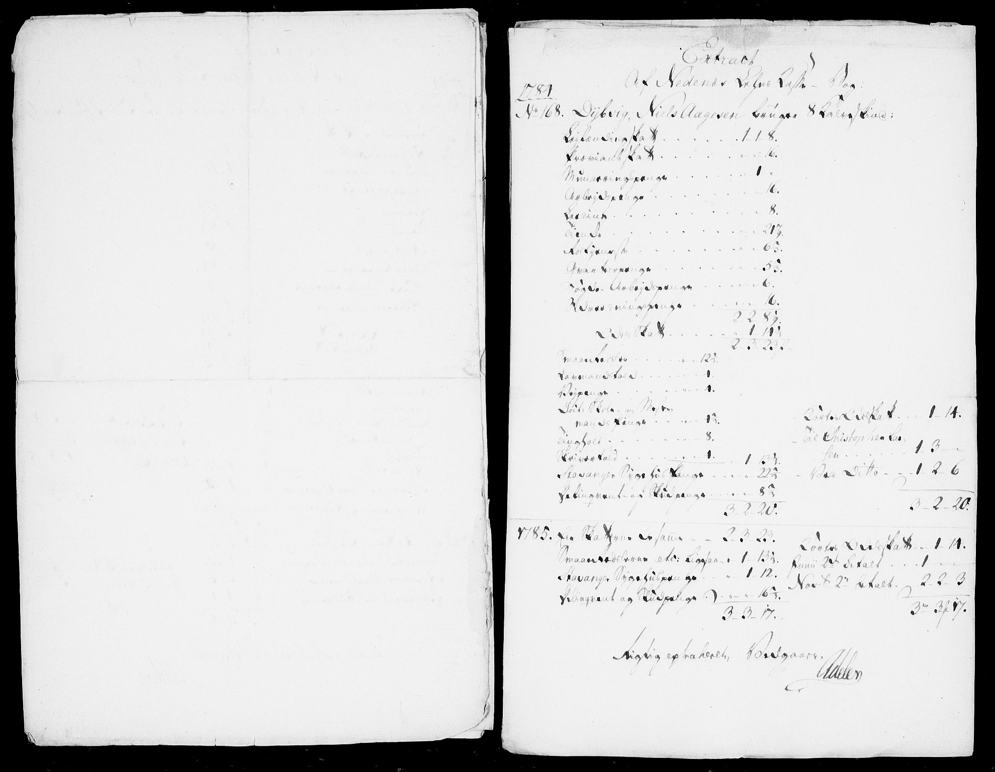 Danske Kanselli, Skapsaker, AV/RA-EA-4061/F/L0100: Skap 16, pakke 7 VI, 1770-1787, s. 31