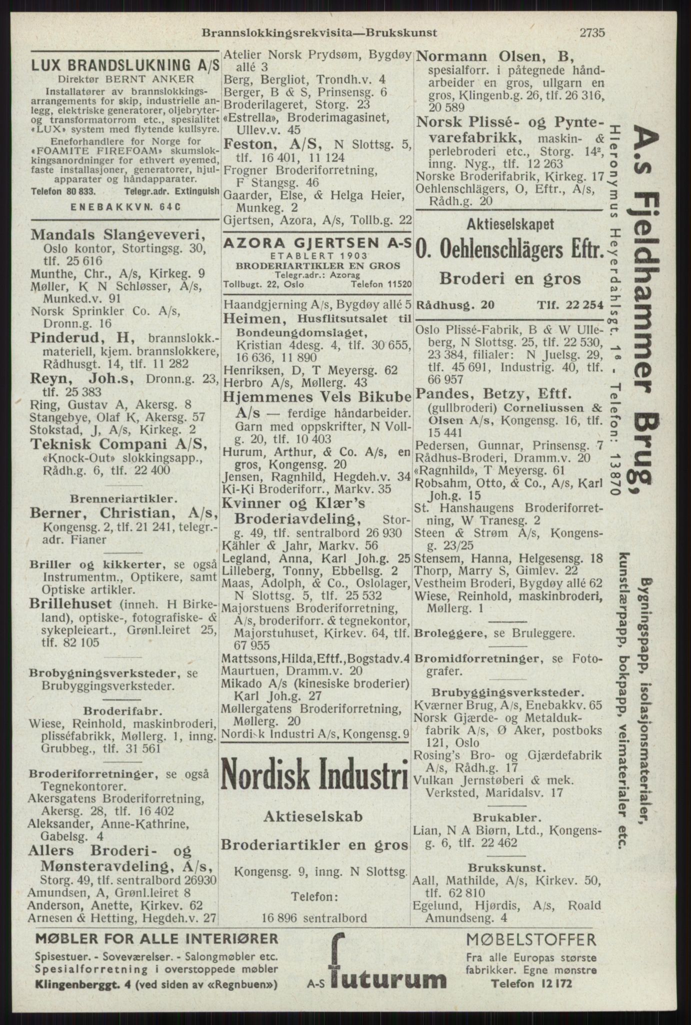 Kristiania/Oslo adressebok, PUBL/-, 1941, s. 2735