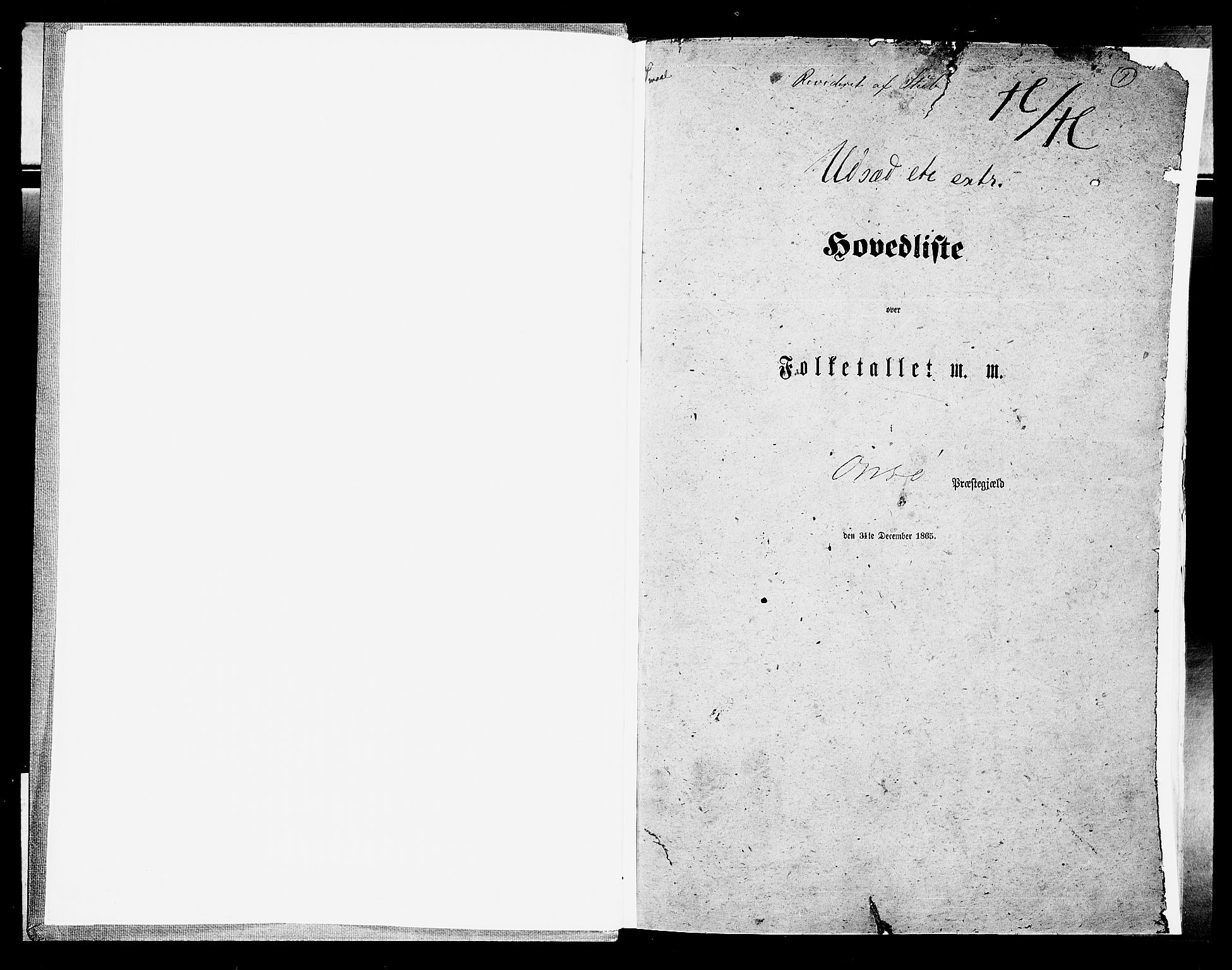 RA, Folketelling 1865 for 0134P Onsøy prestegjeld, 1865, s. 5