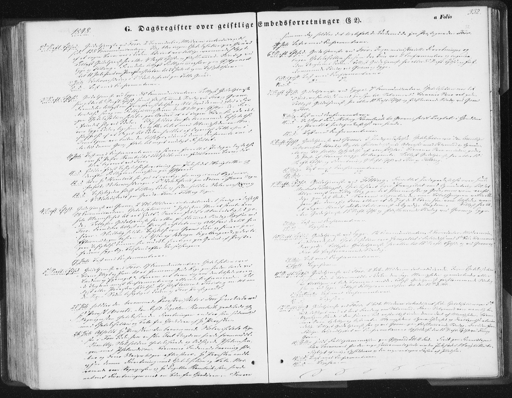 Ministerialprotokoller, klokkerbøker og fødselsregistre - Nord-Trøndelag, AV/SAT-A-1458/746/L0446: Ministerialbok nr. 746A05, 1846-1859, s. 332