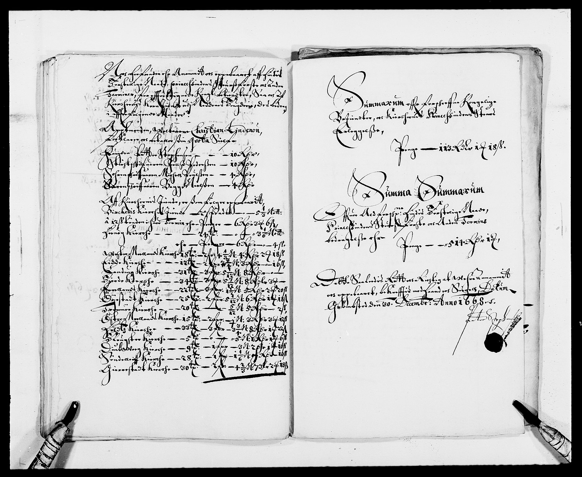 Rentekammeret inntil 1814, Reviderte regnskaper, Fogderegnskap, AV/RA-EA-4092/R39/L2298: Fogderegnskap Nedenes, 1667-1669, s. 79
