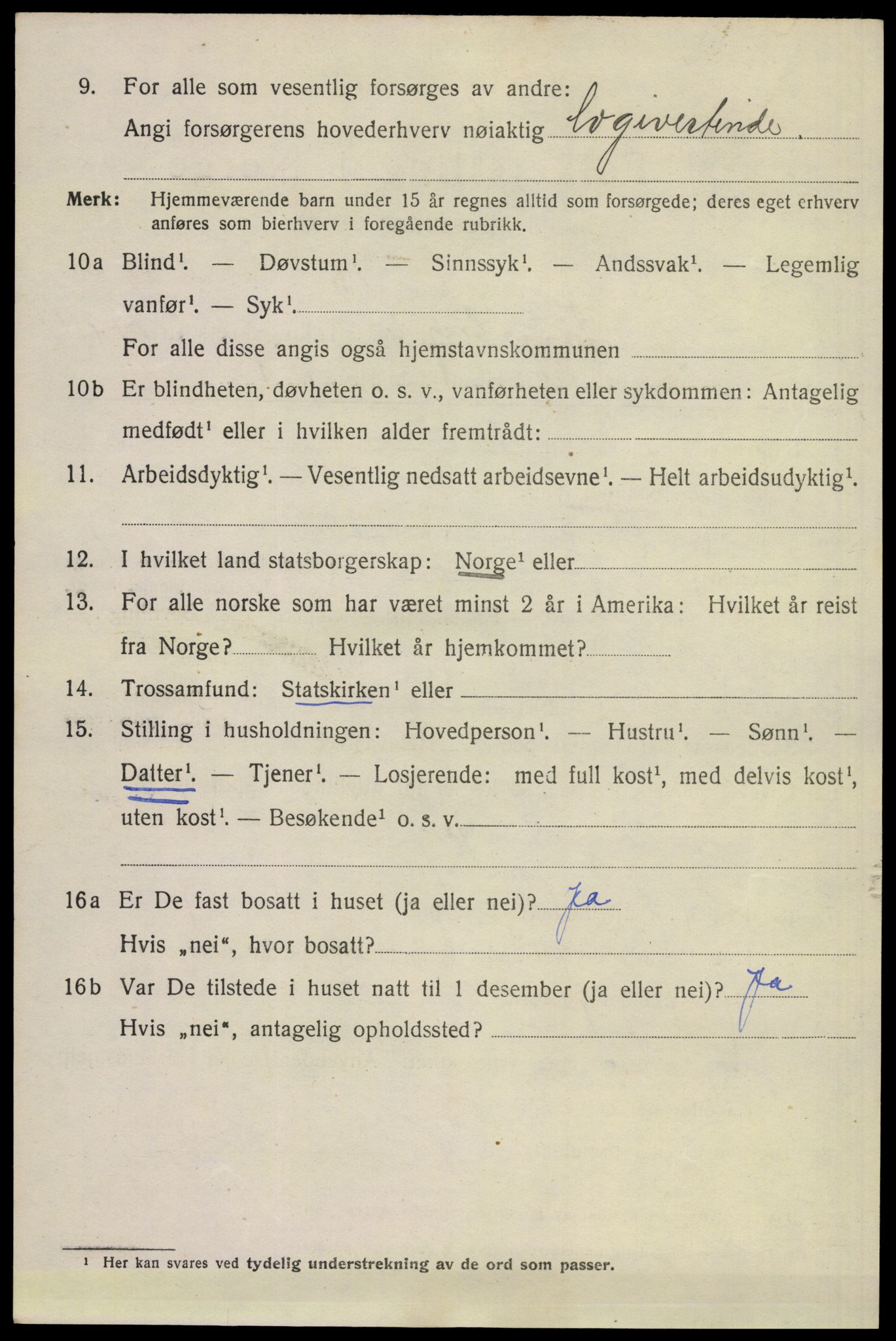 SAKO, Folketelling 1920 for 0705 Tønsberg kjøpstad, 1920, s. 33174