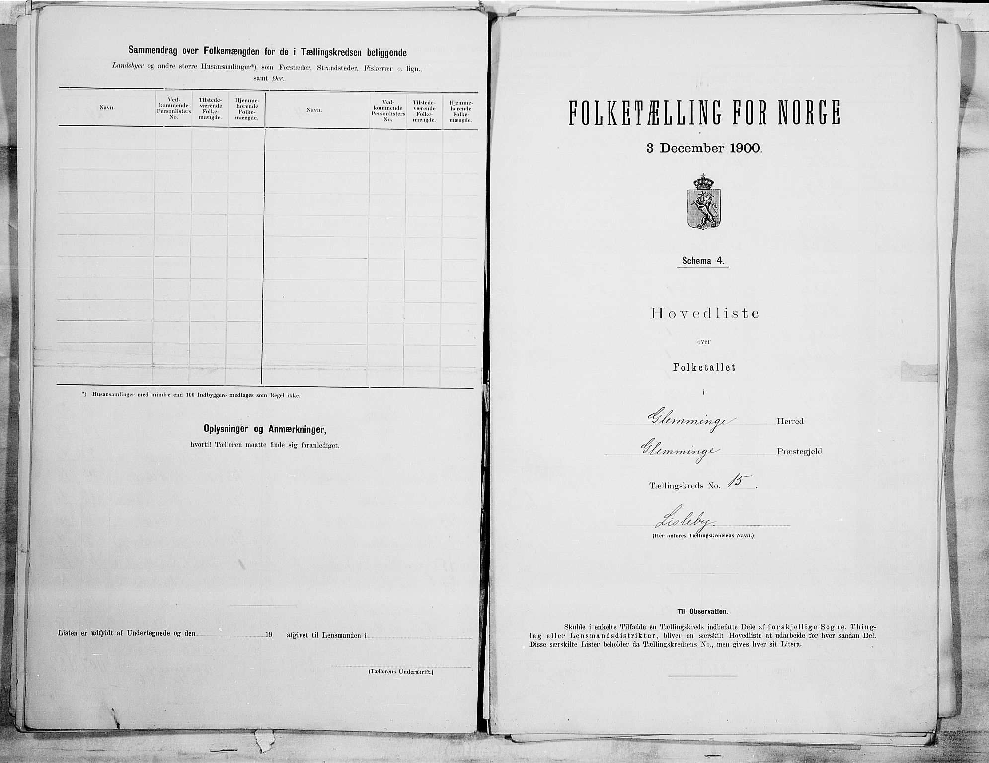SAO, Folketelling 1900 for 0132 Glemmen herred, 1900, s. 36