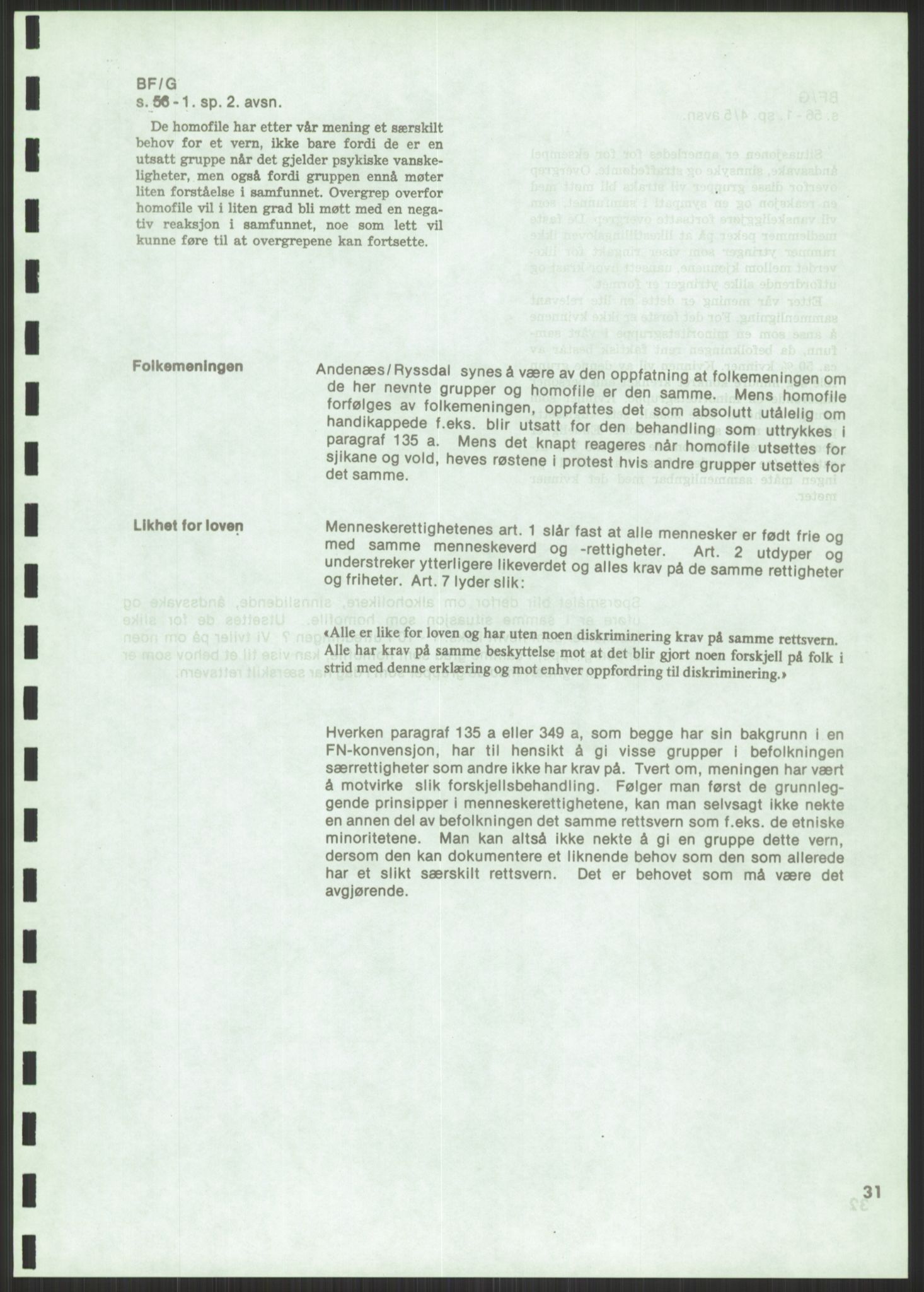 Det Norske Forbundet av 1948/Landsforeningen for Lesbisk og Homofil Frigjøring, AV/RA-PA-1216/D/Dc/L0001: §213, 1953-1989, s. 1557